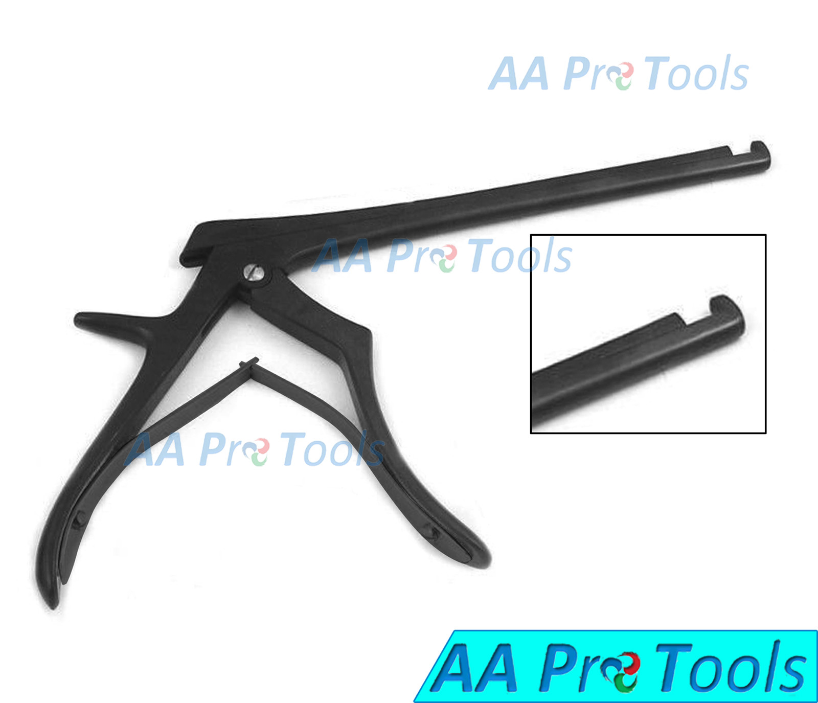 Kerrison Rongeurs 8″ 4mm Upward With Black Coating Orthopedic Instruments