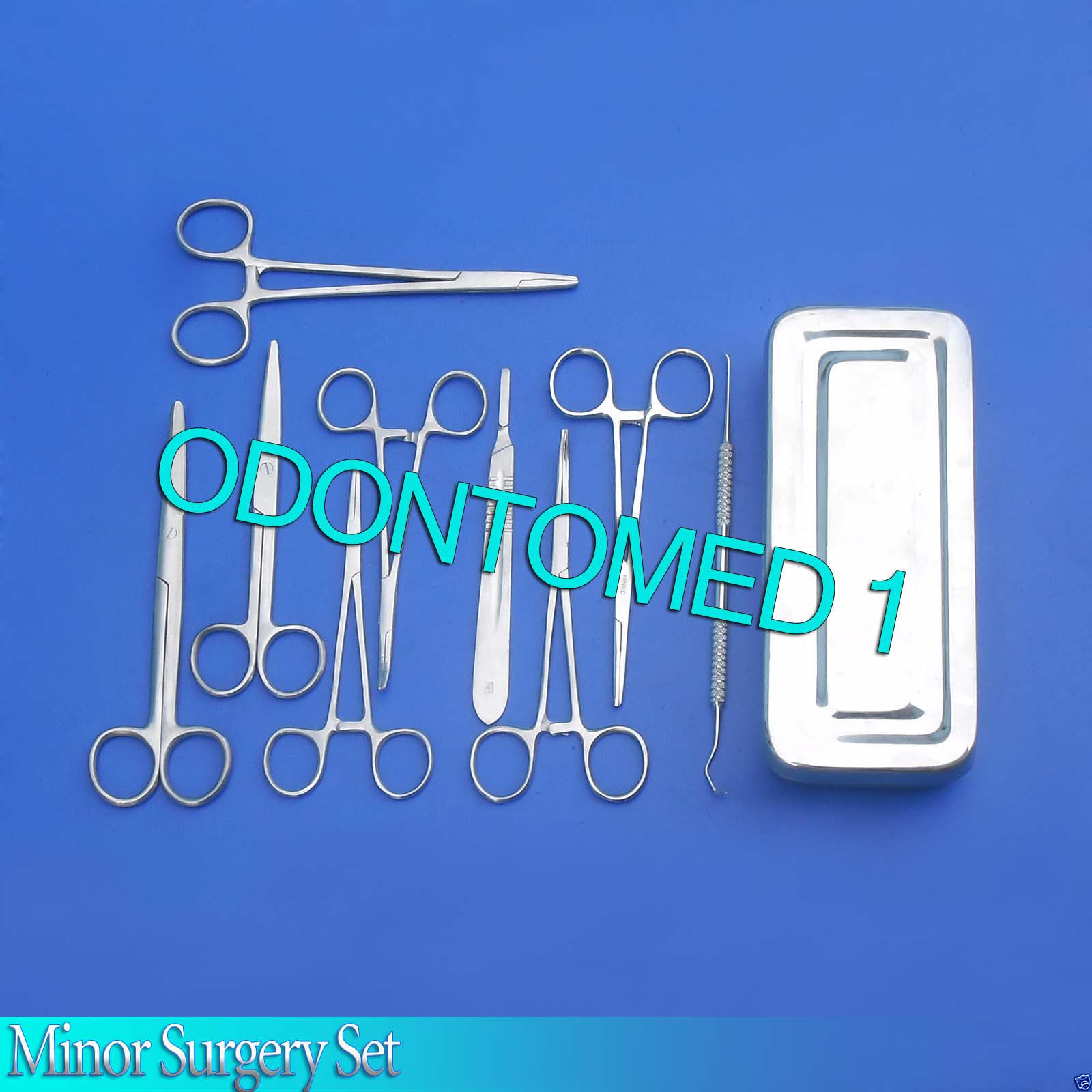 13 PIECES MINOR SURGERY SET SURGICAL INSTRUMENTS DS-858
