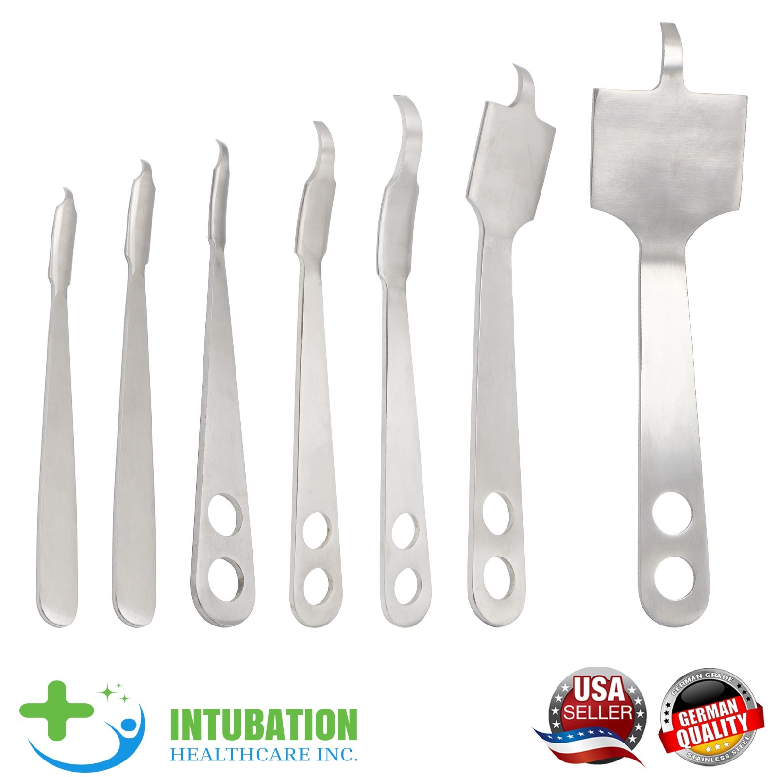 7 Pcs Hohmann Retractor Set Surgical Orthopedic Instruments German Grade