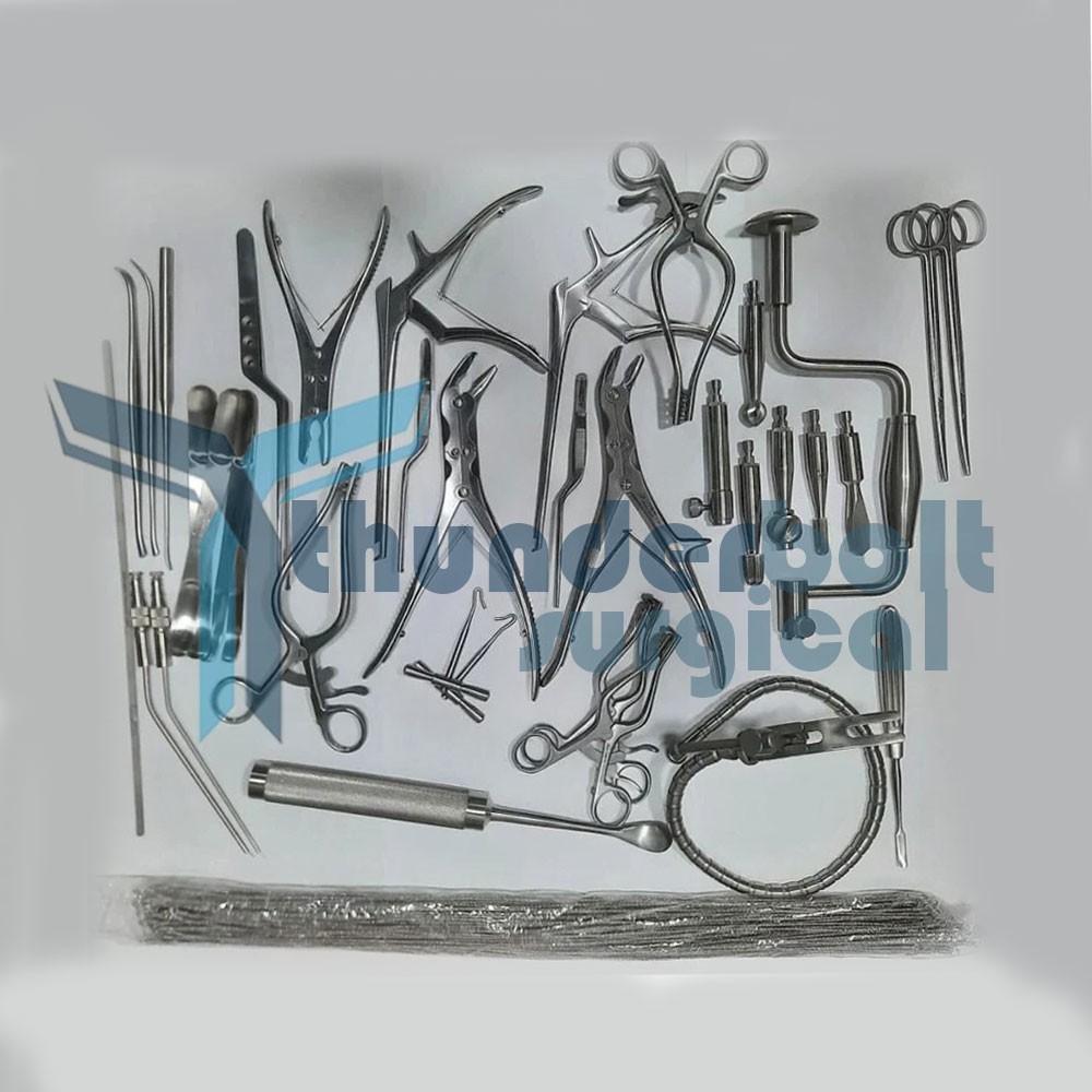 Basic craniotomy instruments set of premium quality
