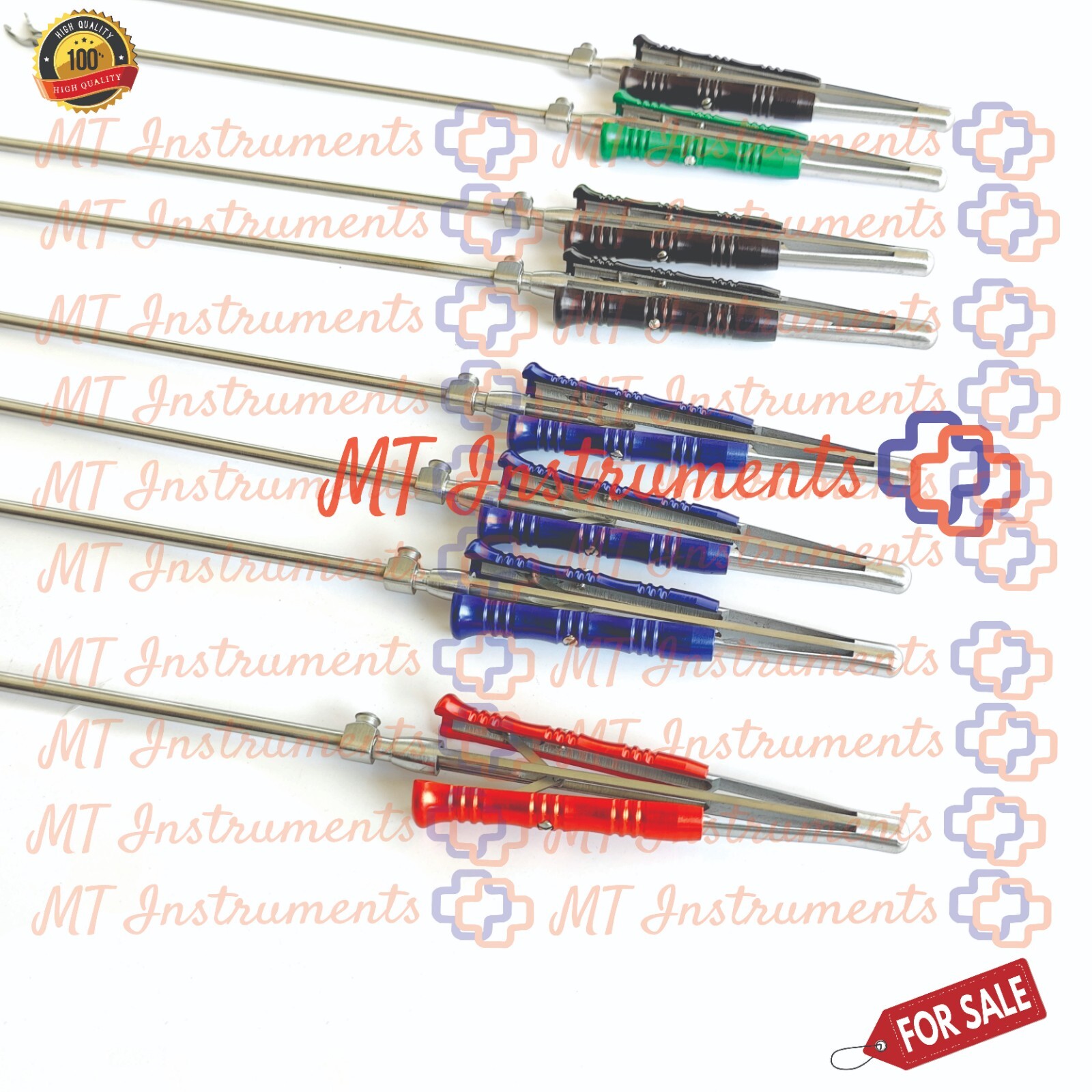 Valve Cardiac Surgery Needle Holder, Forceps, Scissors Set of 8 Pcs German A+