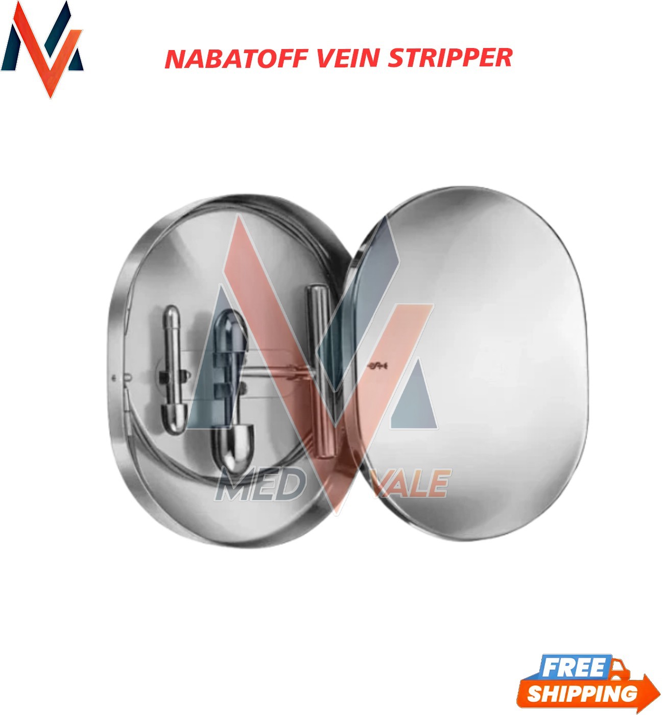NABATOFF Vein Stripper OR Grade Complete Set Medical Surgical Instruments