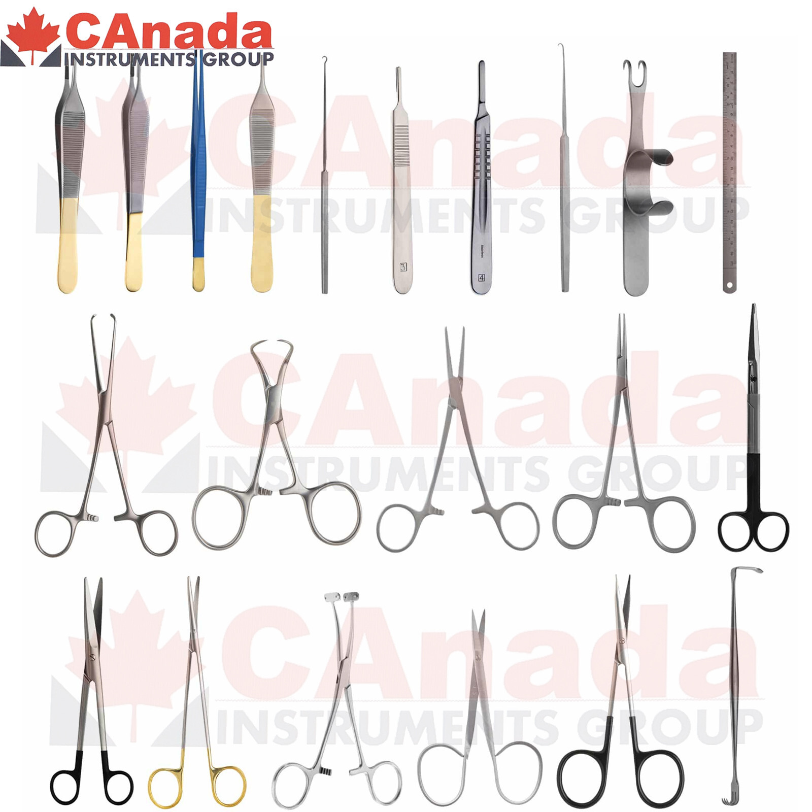 FaceLift Instruments Set of 61 Pieces Face Surgery Instruments