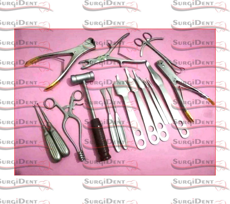 Basic Orthopedic Surgery Set of 16 Pcs Surgical Spine Orthopedic Instruments