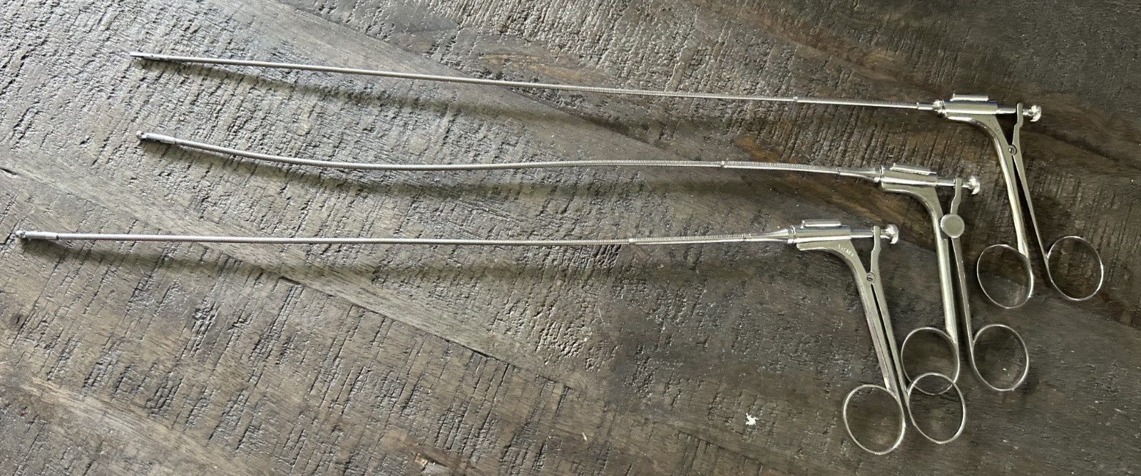 ACMI Cystoscopy Laparoscopy Biopsy Forceps and Scissors Set of 3