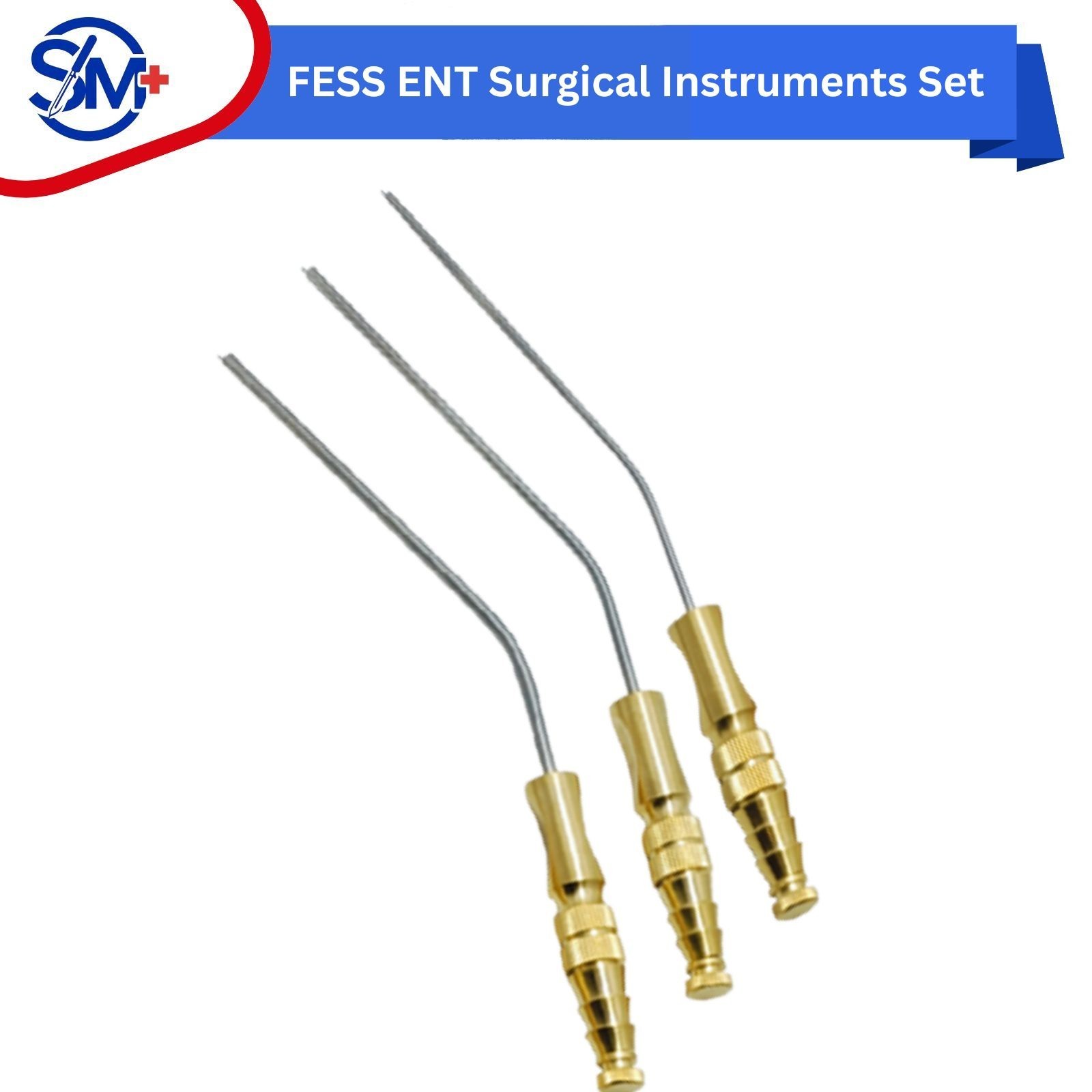 Fess Instruments Set Endoscopic Sinus Surgery A+German Steel ENT Instruments Set