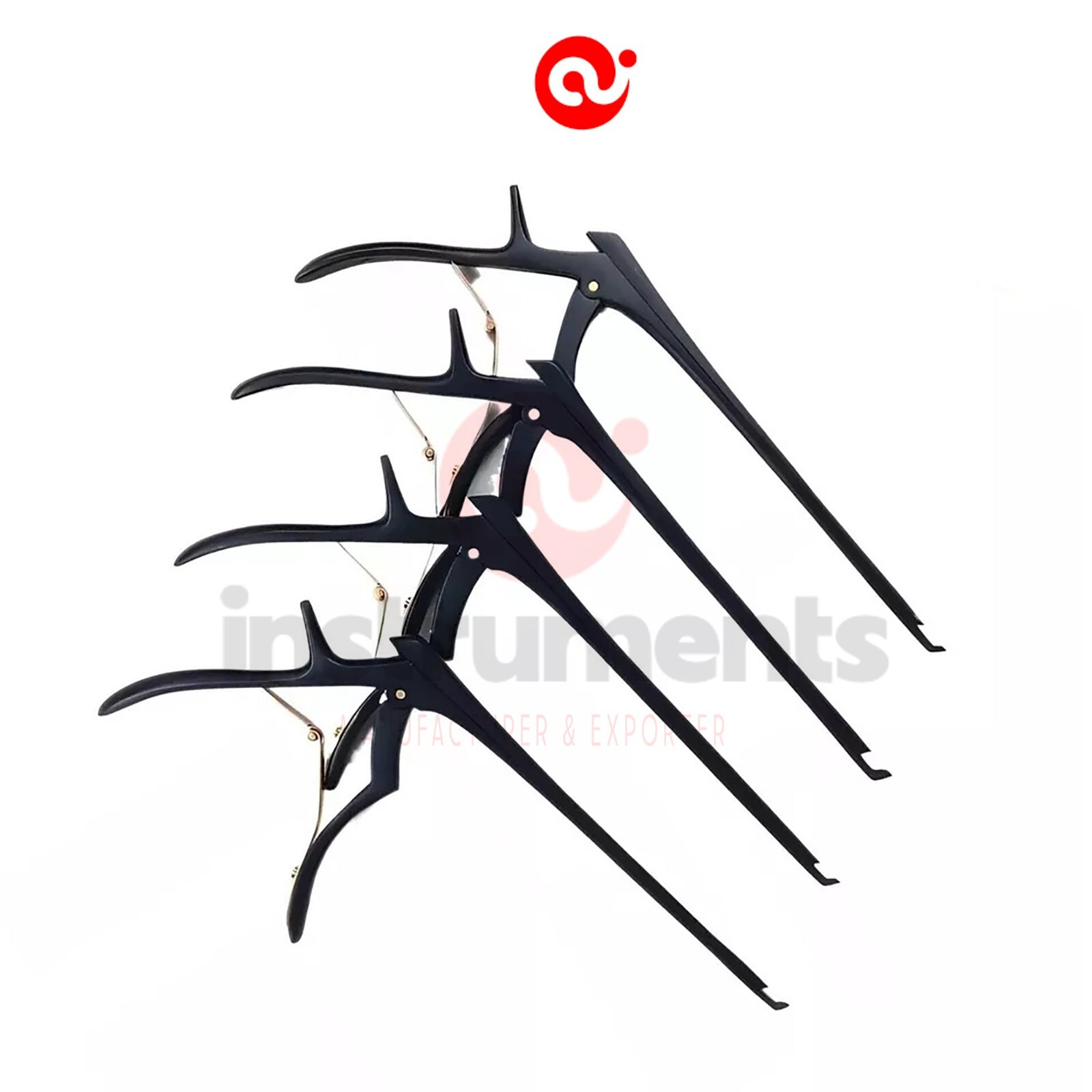 Aesculap Kerrison Bone Punches Detachable Noir Coated orthopedic instrument set