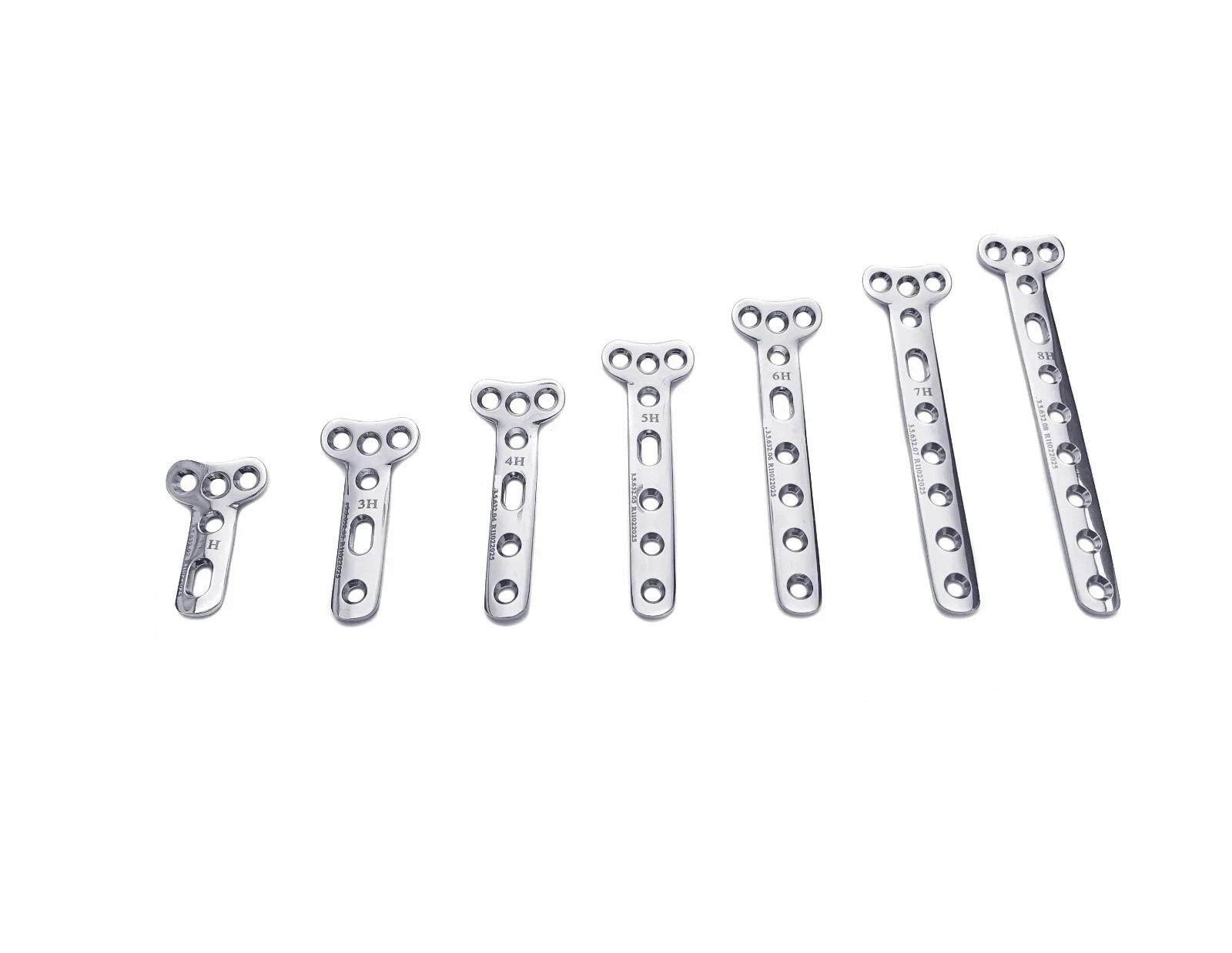 DCP 3.5mm T Plate lot of 10pcs SS veterinary