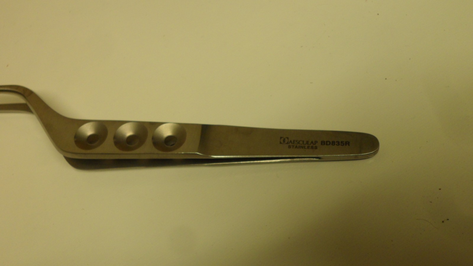 Aesculap BD835R Yasargil Bayonet MicroForm Forceps 7 1/8″ Stainless Good Cond.