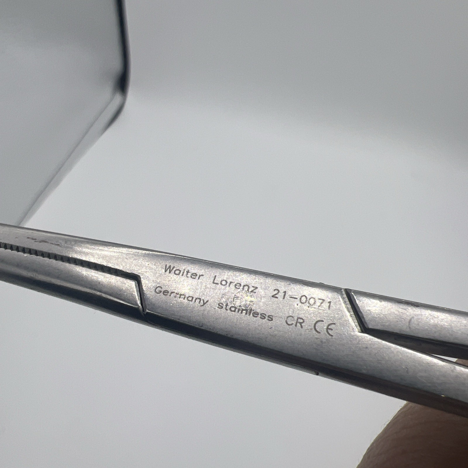 Walter Lorenz 21-0071 Surgical Locking Foresepts Germany Stainless Steel