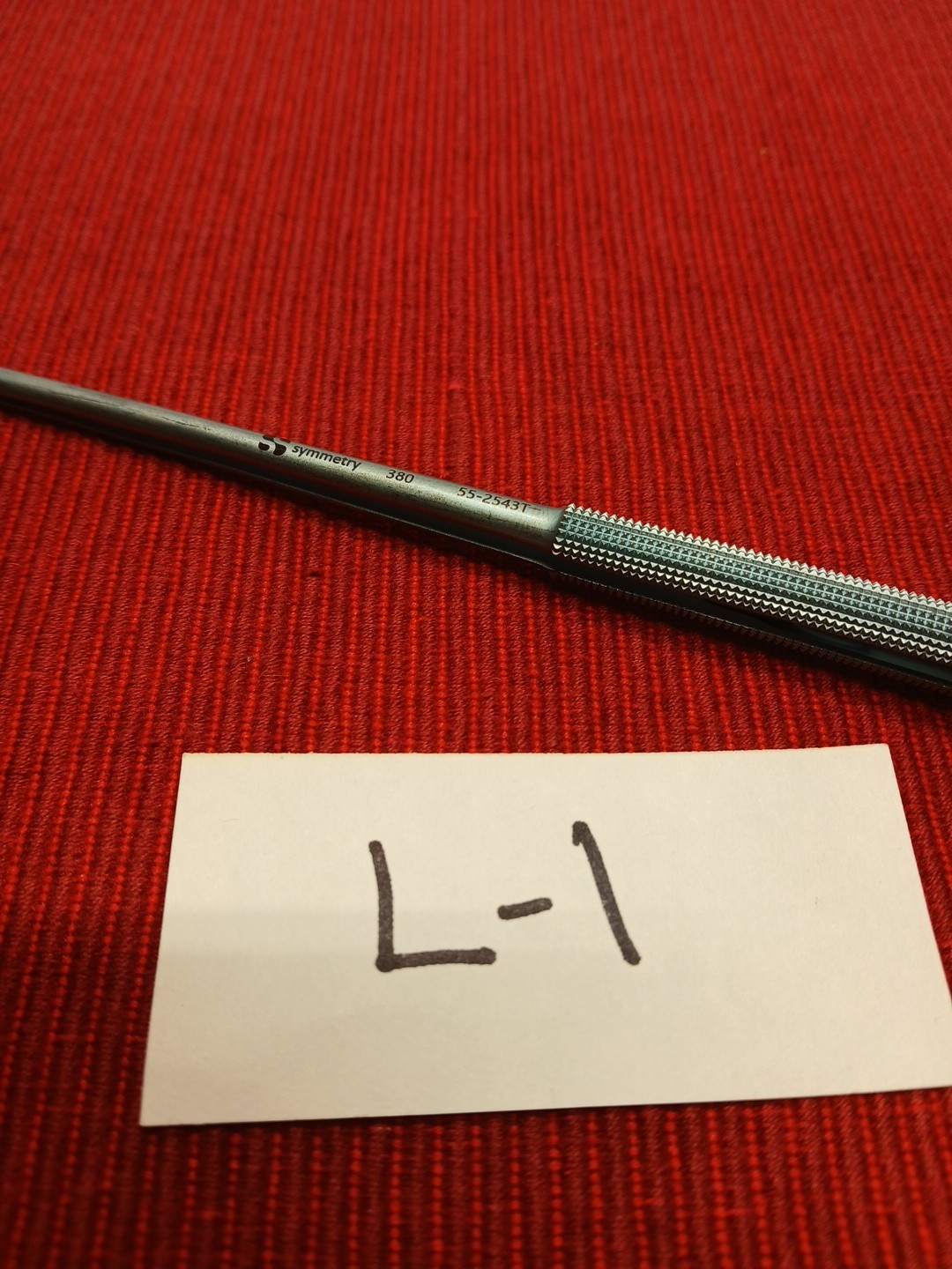 SSI Ultra 55-2543T Titanium Jacobson Needle Holder Straight w/ Lock 10″ Length