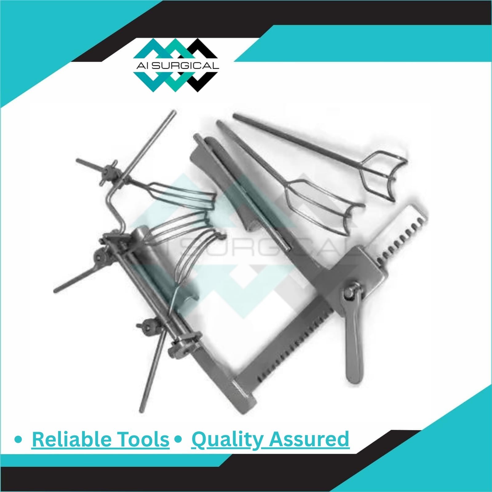 Cooley Cosgrove Mitral Valve Retractor Set Surgical Cardiac Instrument