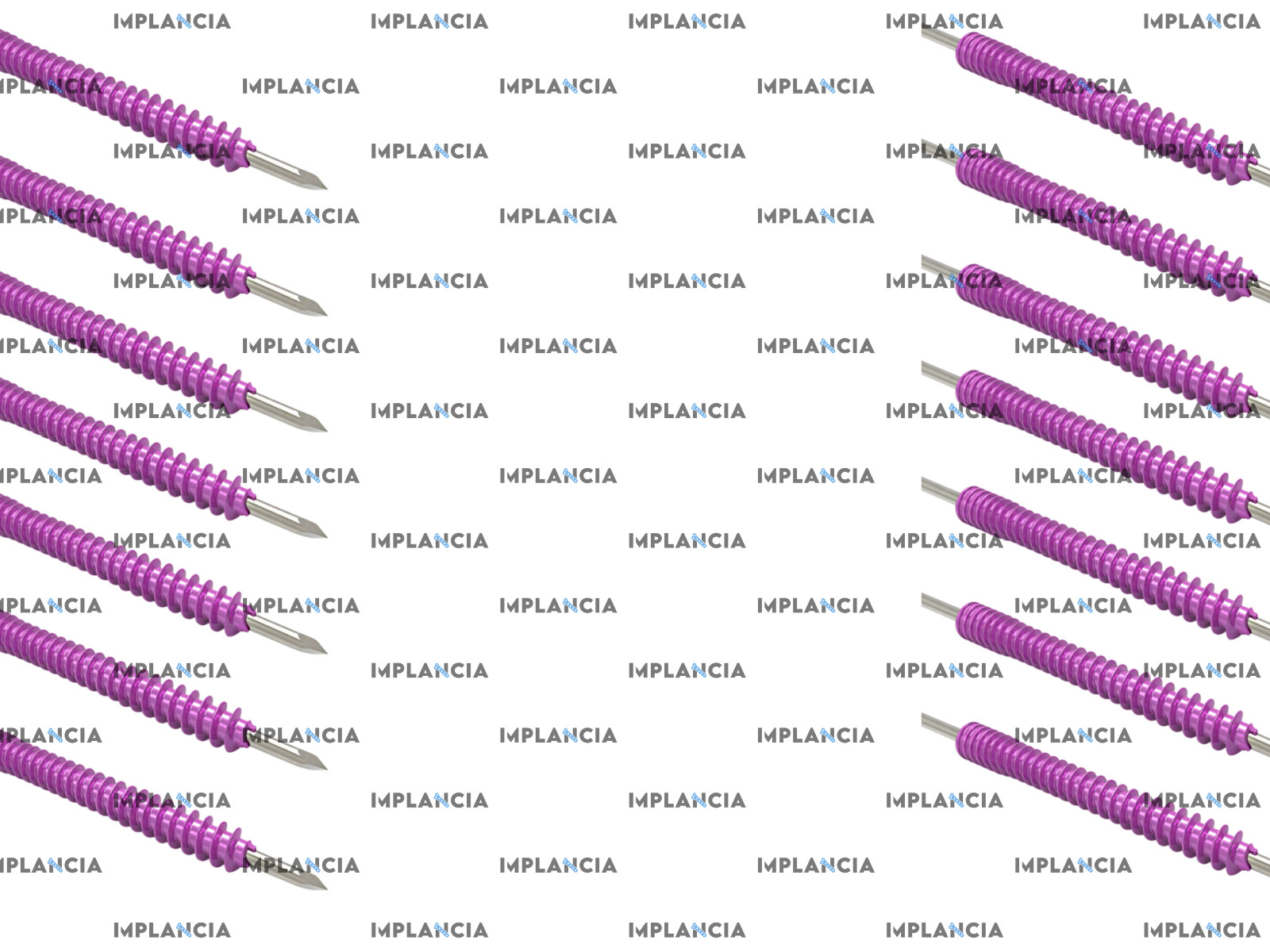 3.0mm Titanium Headless Threaded Fastener Precision Alloy Multiple Length 50 pcs