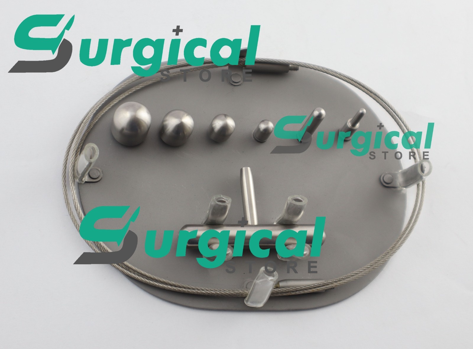 Flebo Extractor Nabatoff With Stainless Steel Box Set of 3, 6, 9, 12, 15 mm Surg