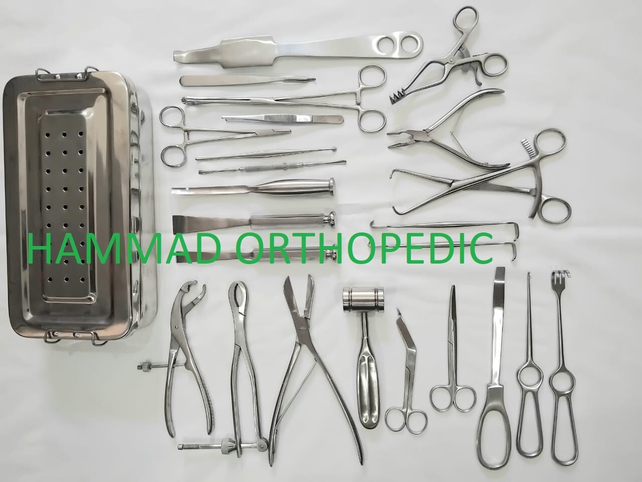 Basic Orthopedic Surgery Set of 25 Pc Surgical instruments Orthopedic Set German
