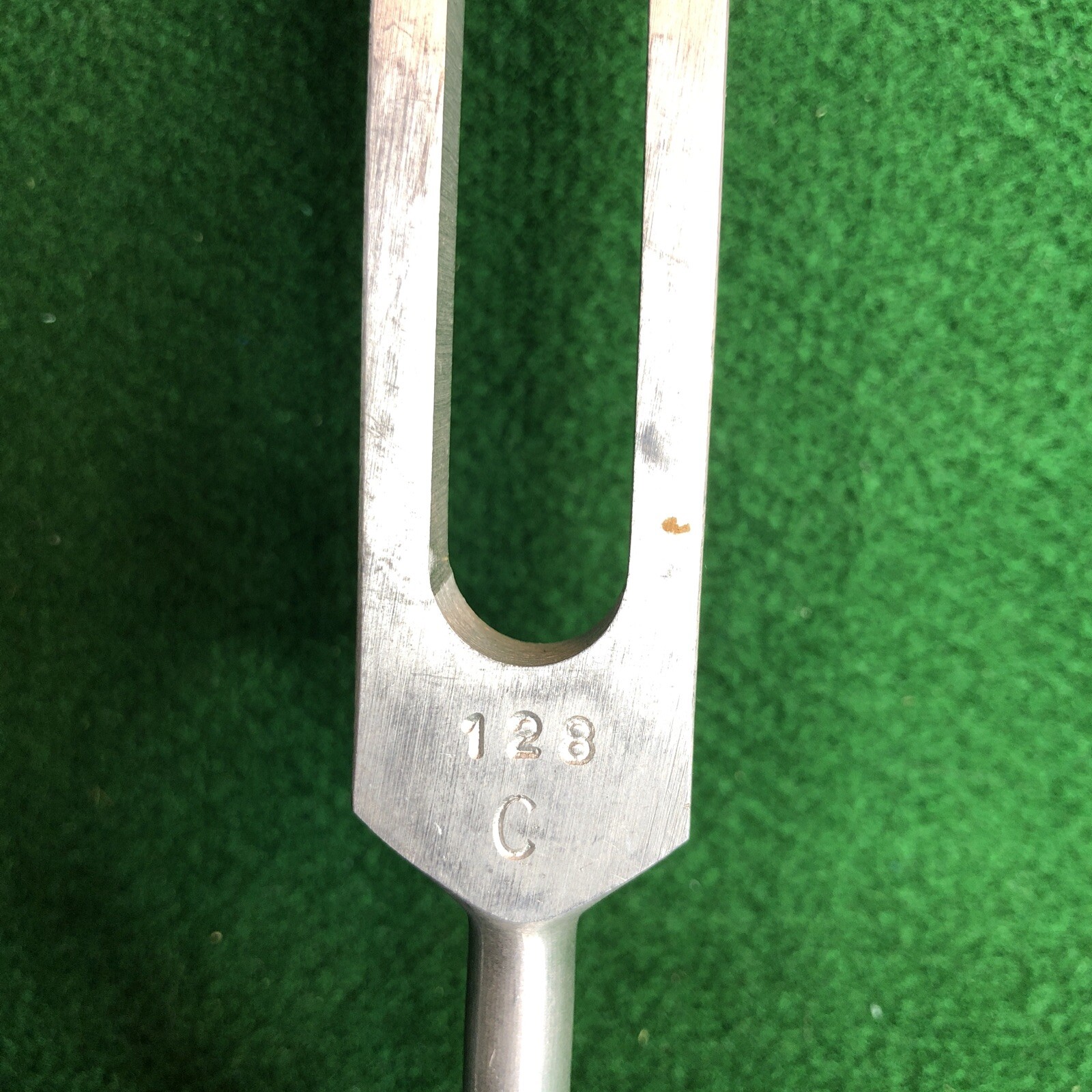 Tuning Fork, Aluminum Alloy, Vibration C-128, Unbranded