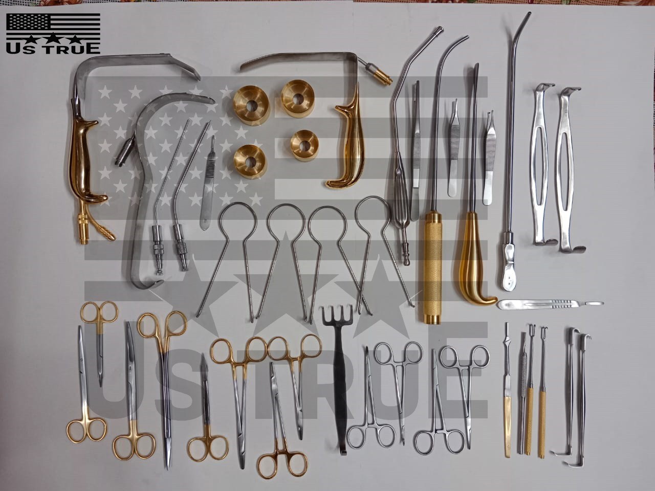Breast Augmentation Set Of 38 Pcs OEM Plastic Surgery, Surgical Instruments