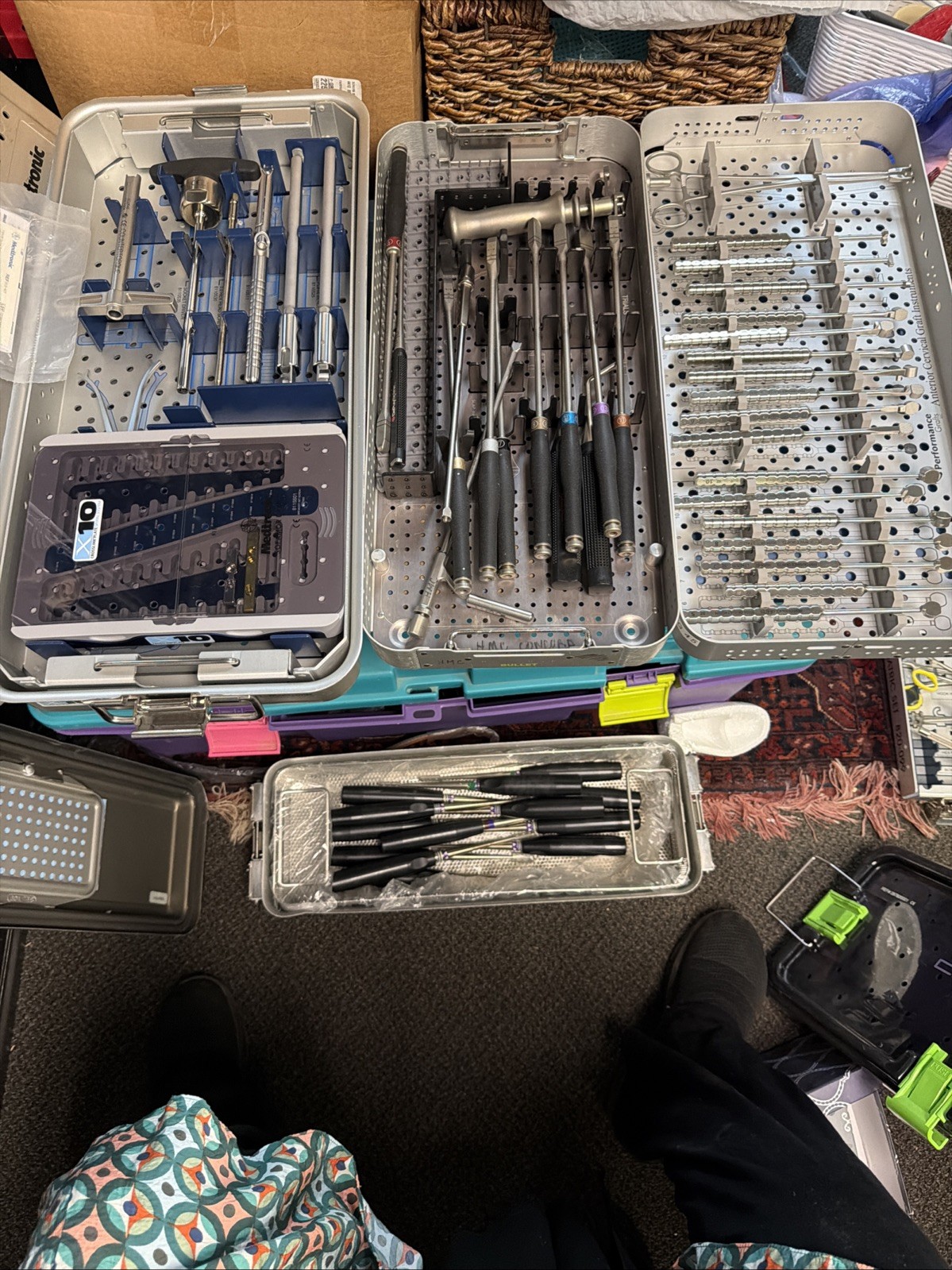 Periarticular Instrument Set 5 PCs LotMedical Instrument Lot Plz Chek Pics
