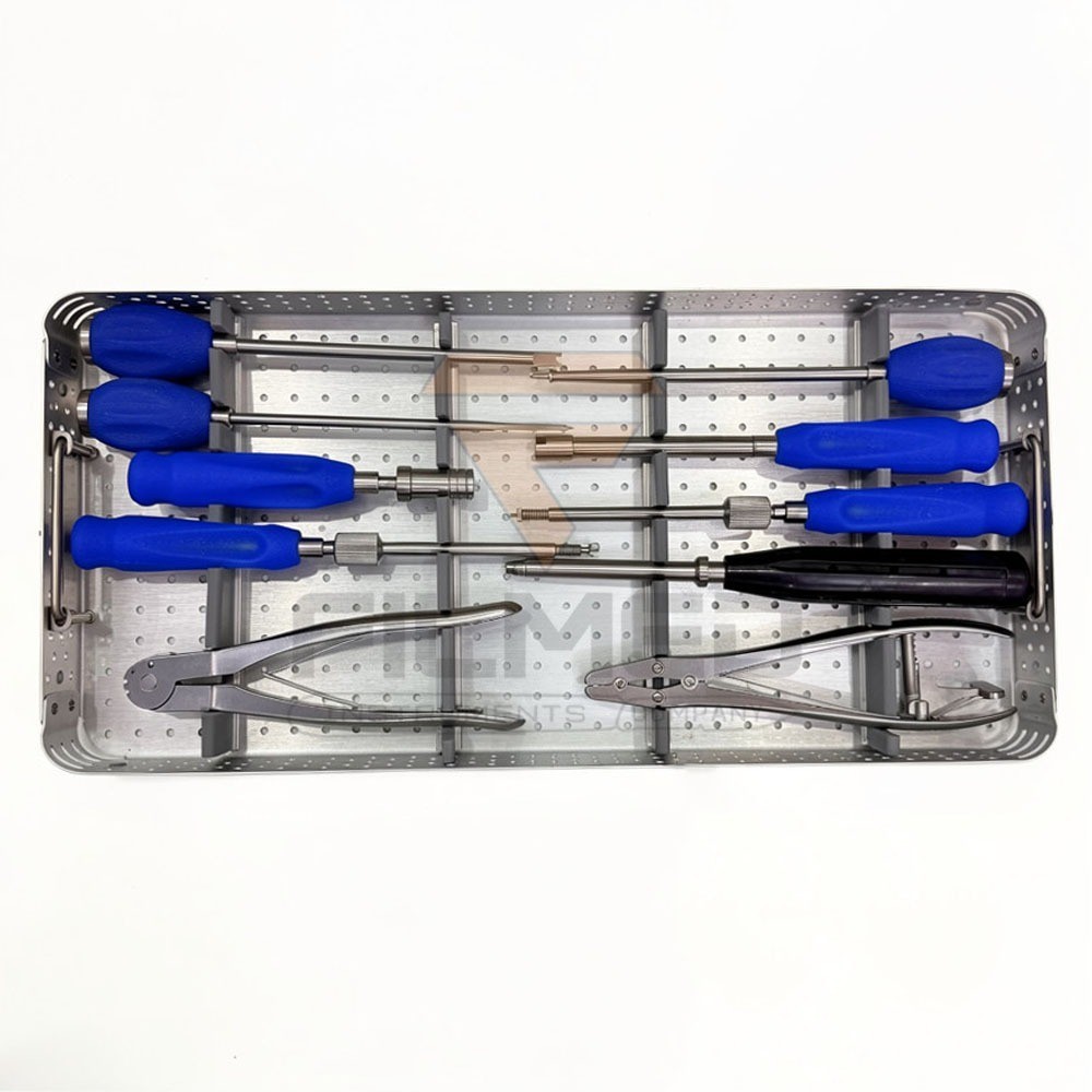 31 PCs Spinal Pedicle Screw System Orthopedic Instruments Spine Surgery Set