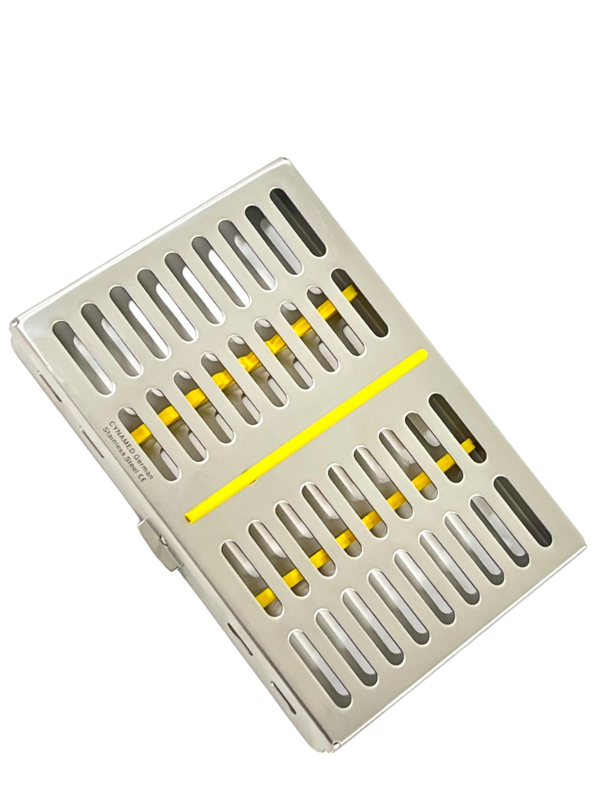 GERMAN DENTAL SURGICAL AUTOCLAVE STERILIZATION CASSETTES BOX FOR 10 INSTRUMENT