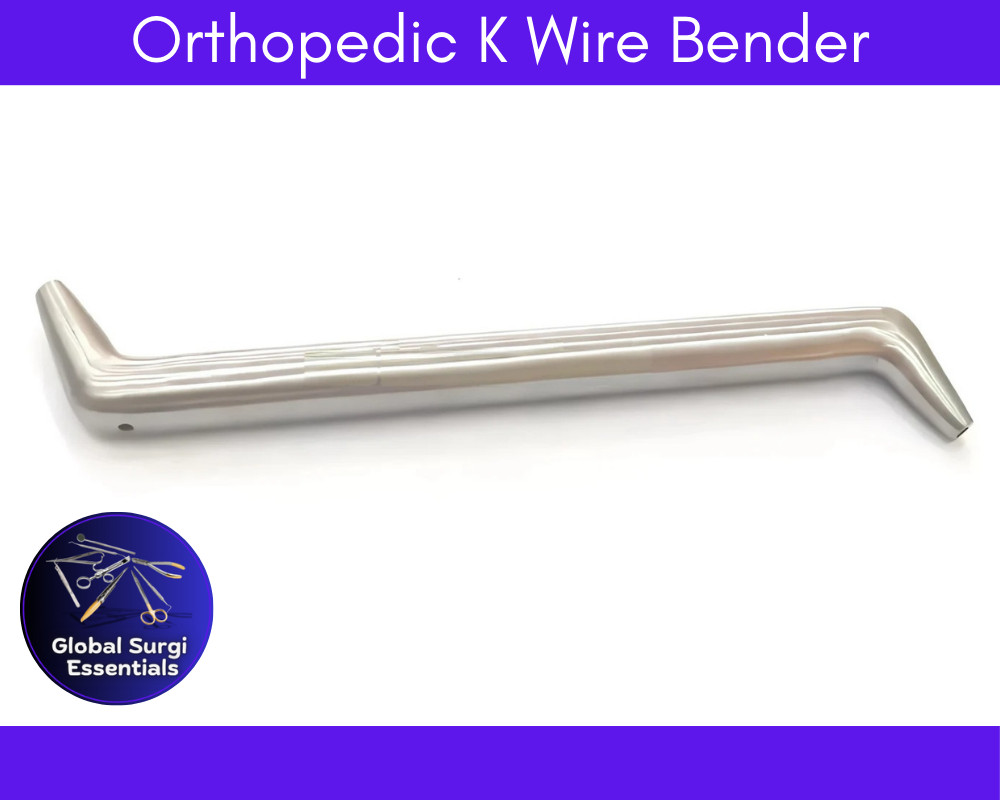 Orthopedic K Wire & Pin Bender Surgical Veterinary 6 inch SS 1/2/5/10 Pcs