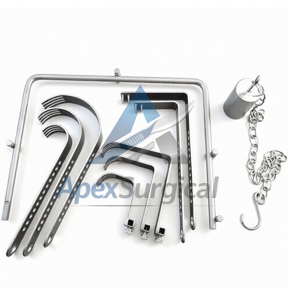 Charnley Initial Incision Retractor Complete Set of 10 Pcs Surgical Instruments