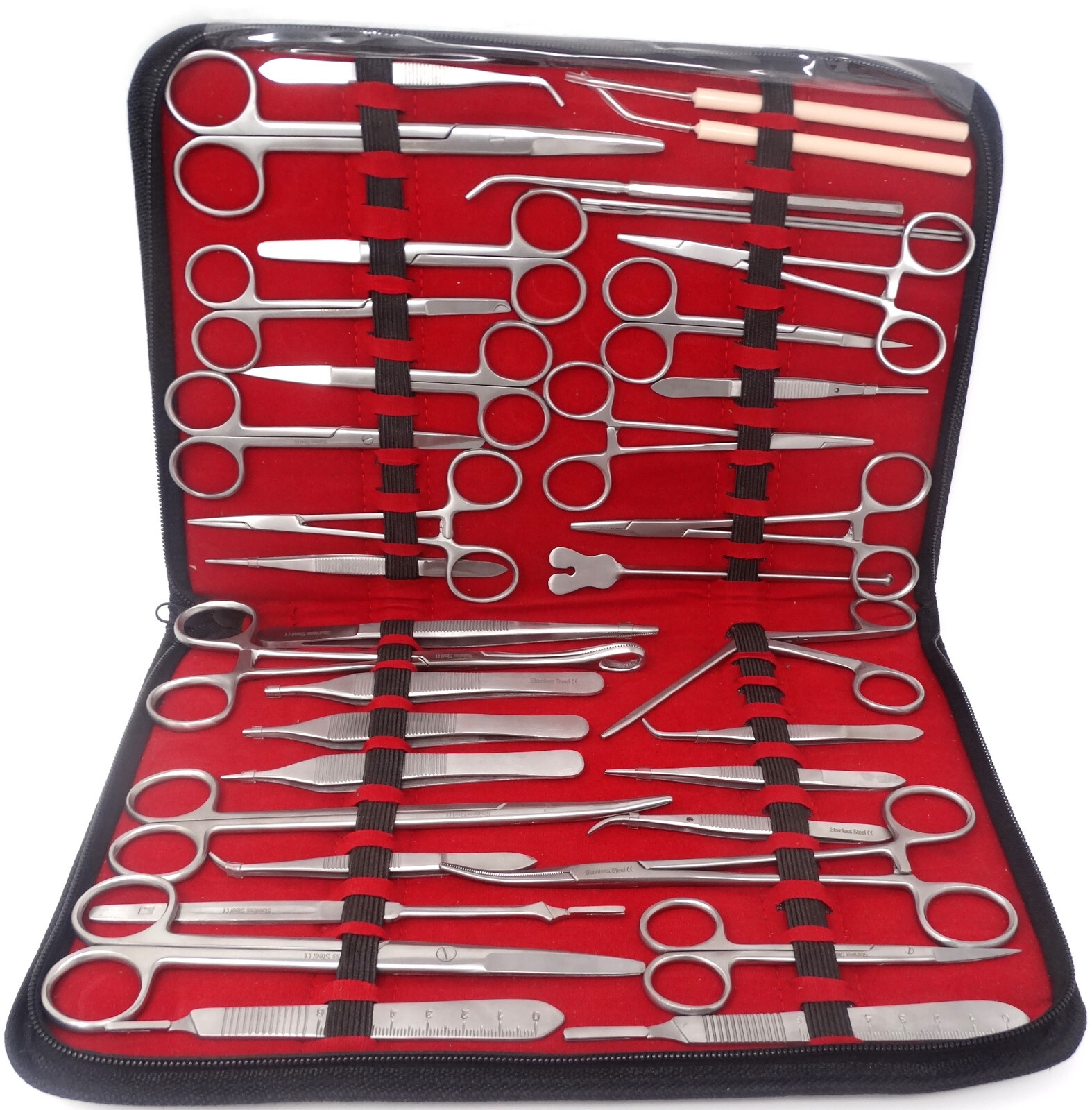 36x Advanced US Military Field Style Medical Premium Stainless Steel Instruments