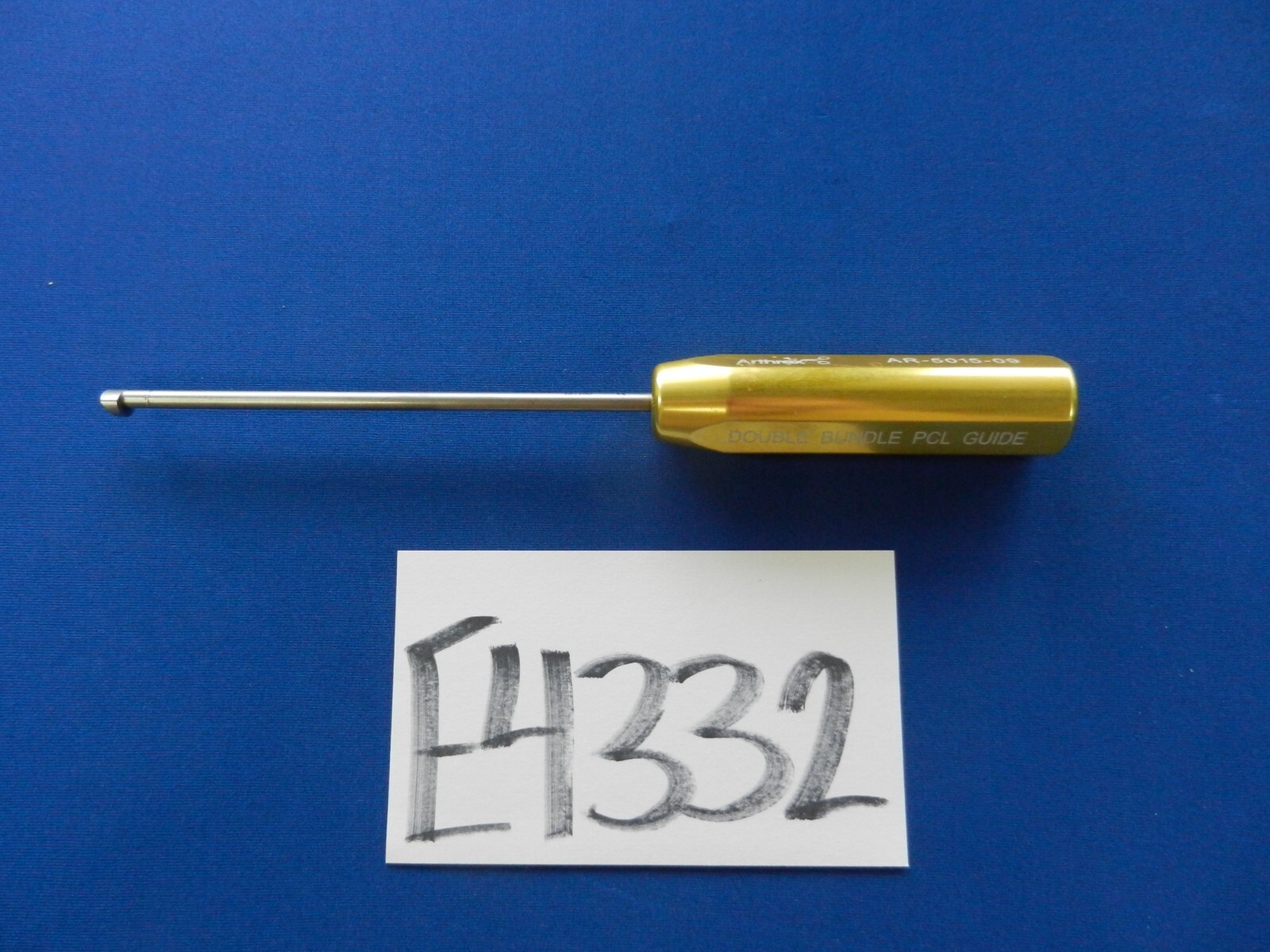 E4332 Arthrex AR-5015-09 Double Bundle 9.0mm PCL Guide
