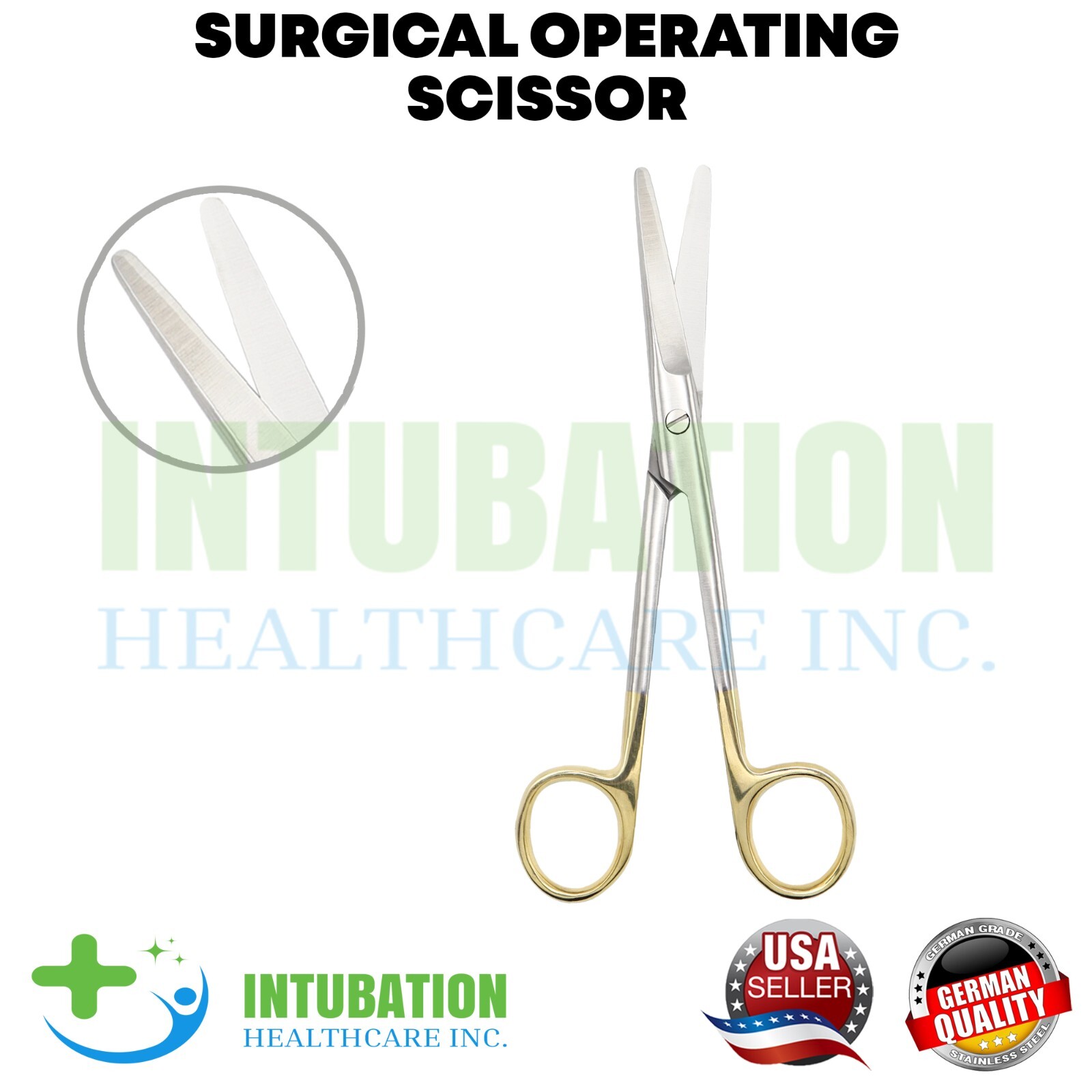 Reusable Surgical Operating Mayo Scissors Straight 150mm Stainless Steel Tool