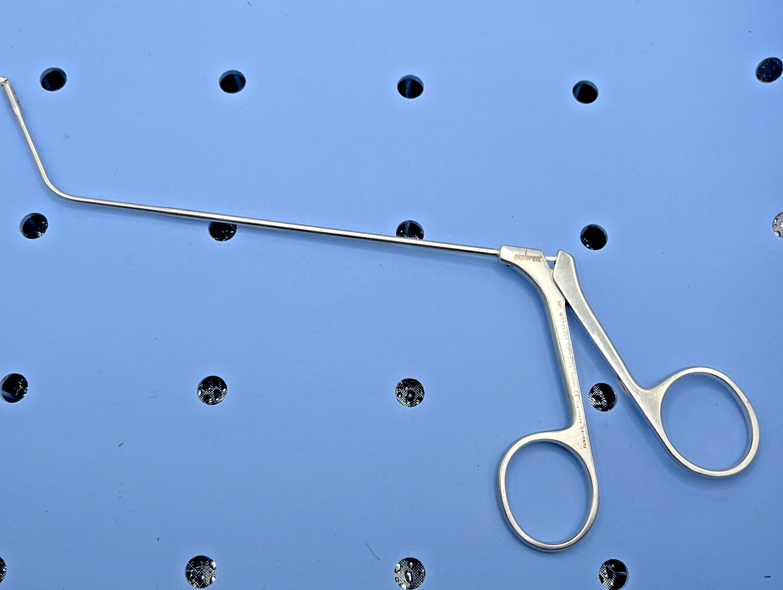 Gyrus Olympus Explorent WT336201 Punch Cupped Forceps Through-cutting, Curved Up