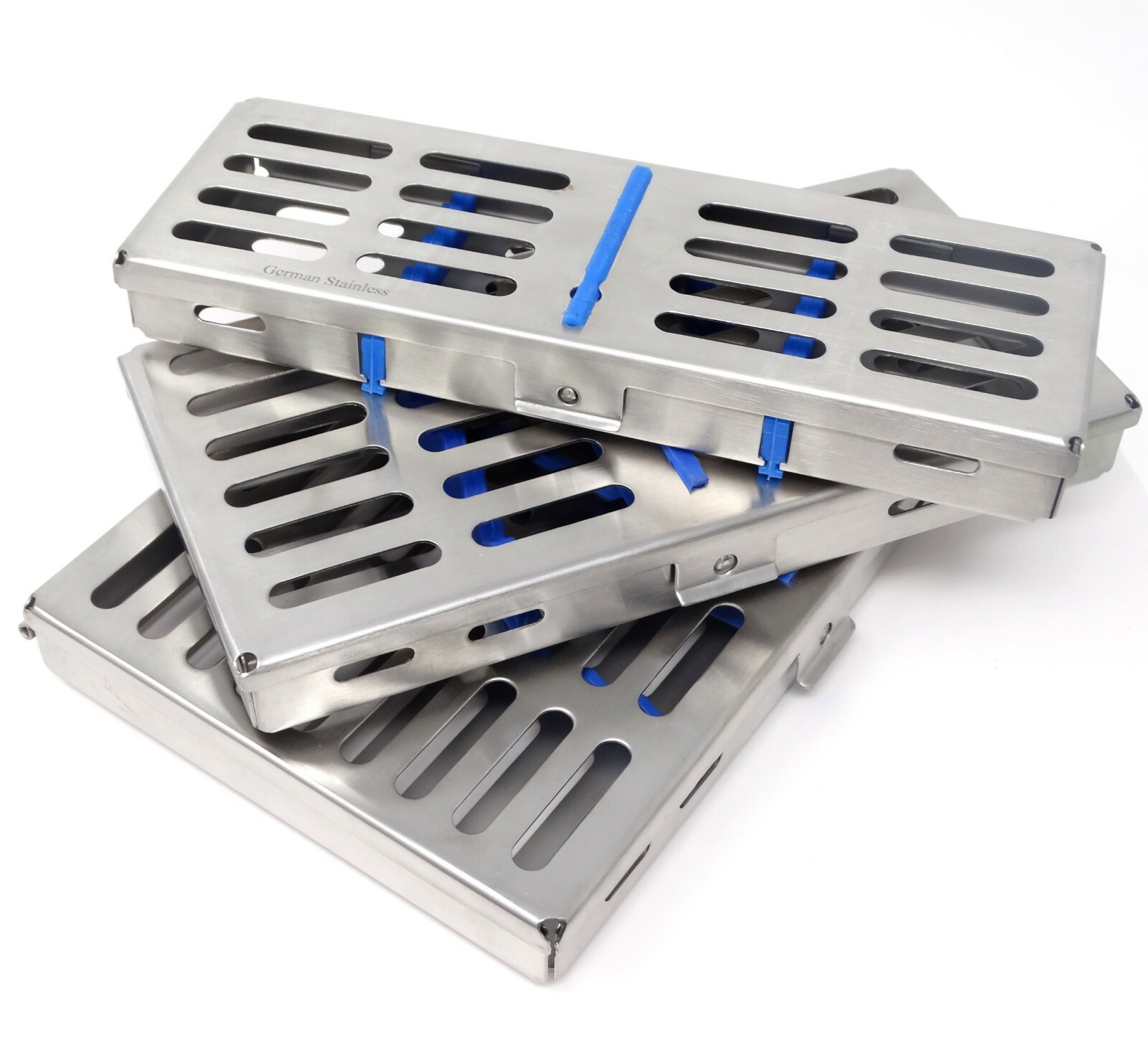 Dental Cassette For Holding 5-7-10 Instruments Tray Sterilize Autoclave Tool Box