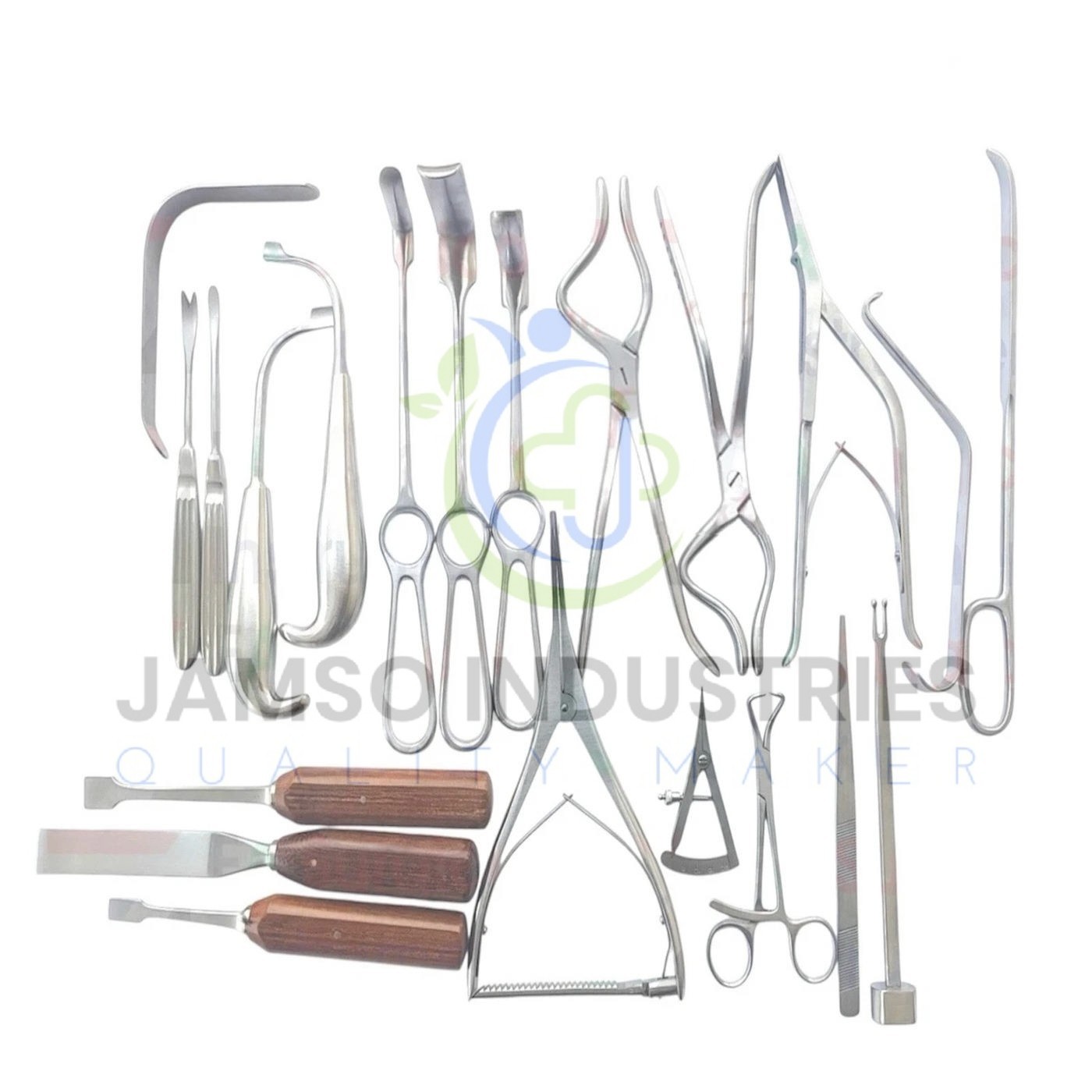 MAXILLOFACIAL TRAUMA SURGERY INSTRUMENT SET – 21 PIECES RECONSTRUCTIVE SURGICAL