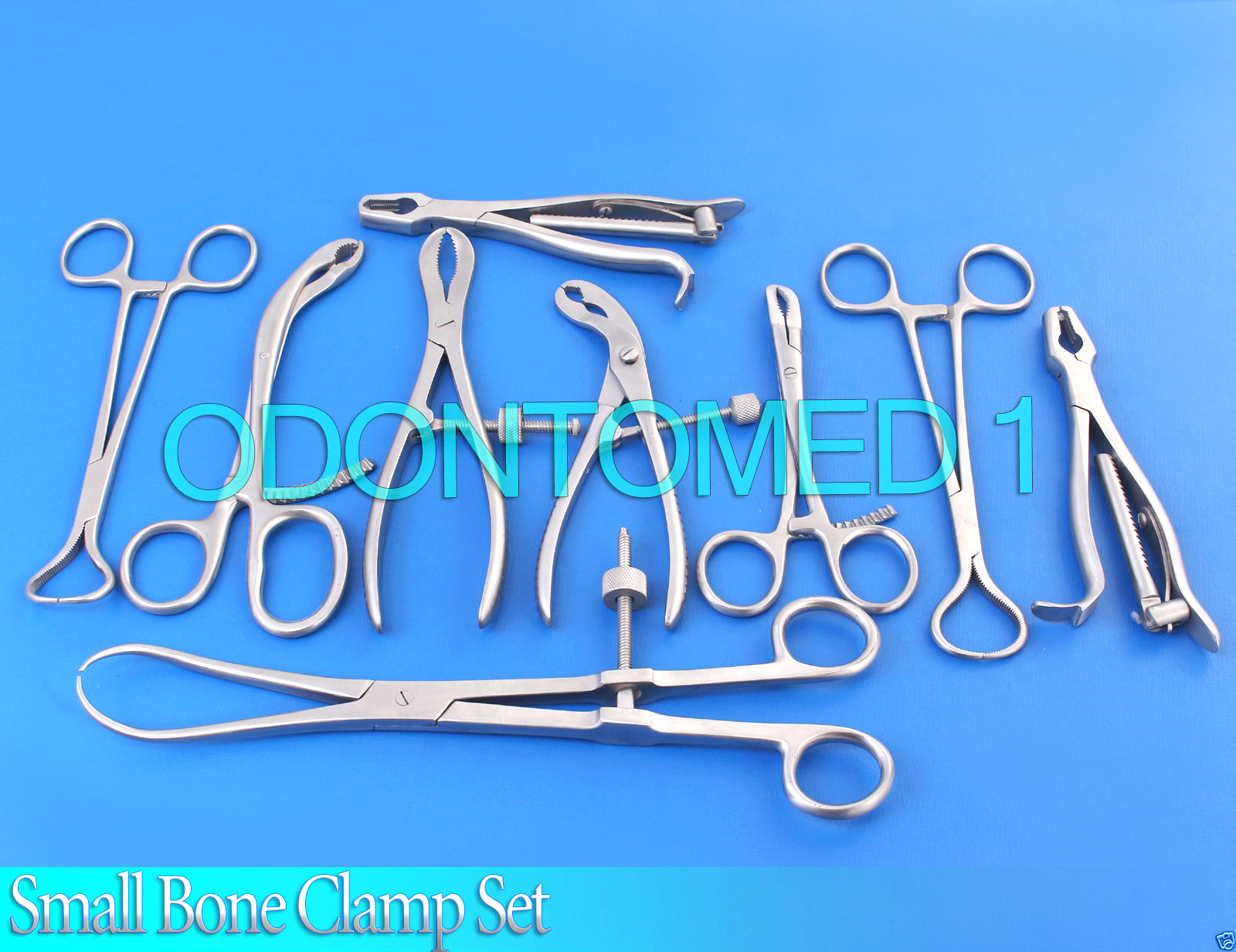 Small Bone Clamp Set Orthopedic Instruments Ds-1124