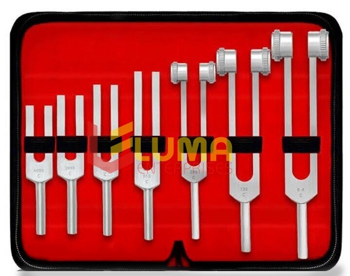 7 Tuning Fork Set Medical Surgical Chiropractic Physical Diagnostic instruments