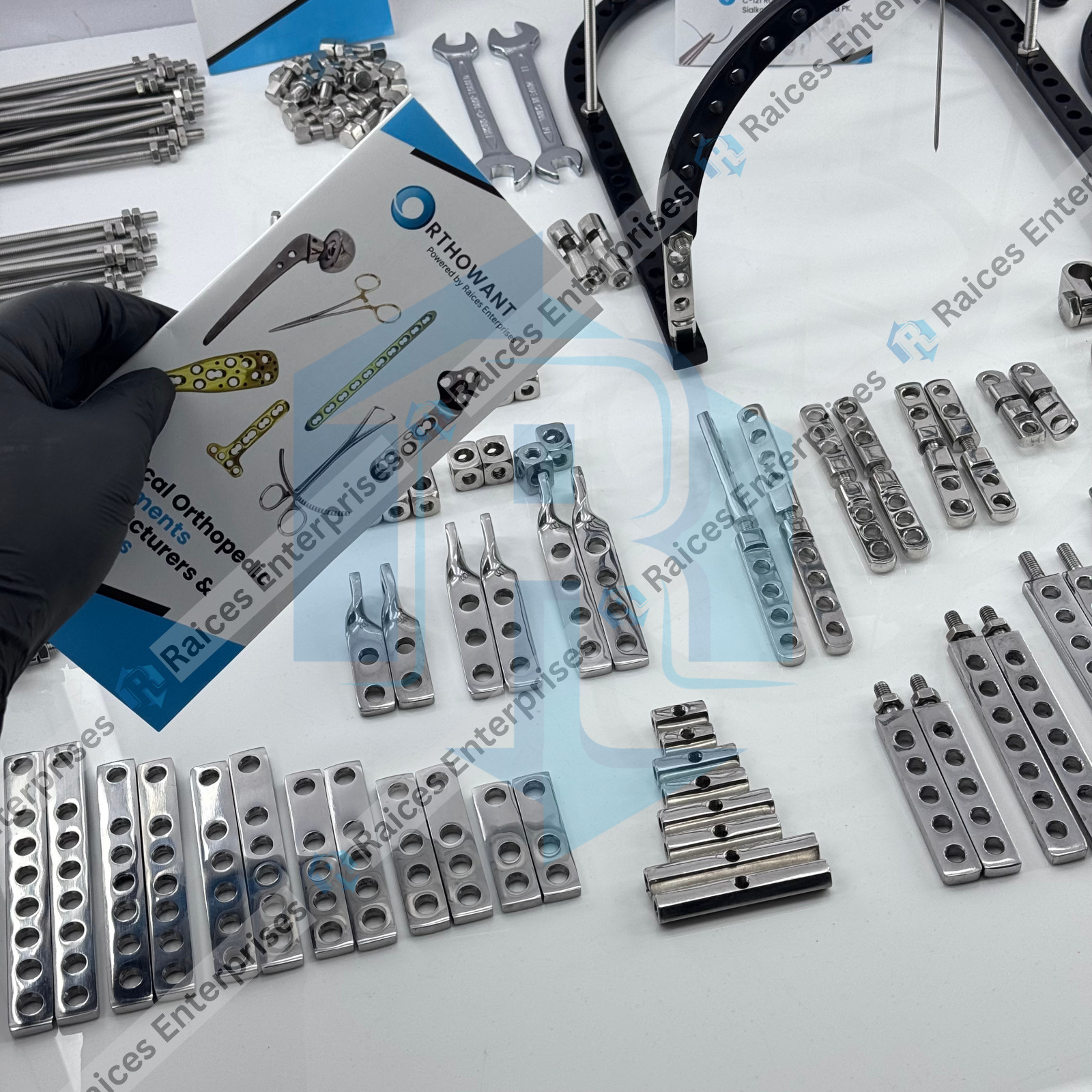 Ilizarov External Fixation System Complete Set (Rings Size 160mm)