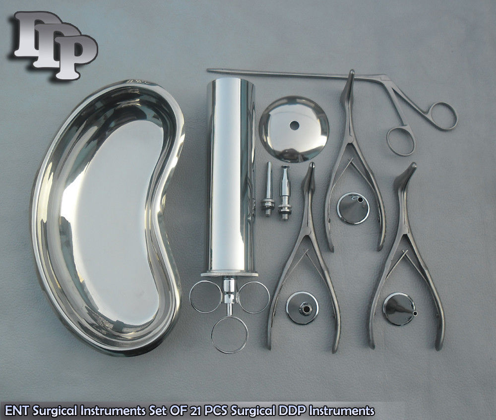 ENT Surgical Instruments Set OF 21 PCS DS-963