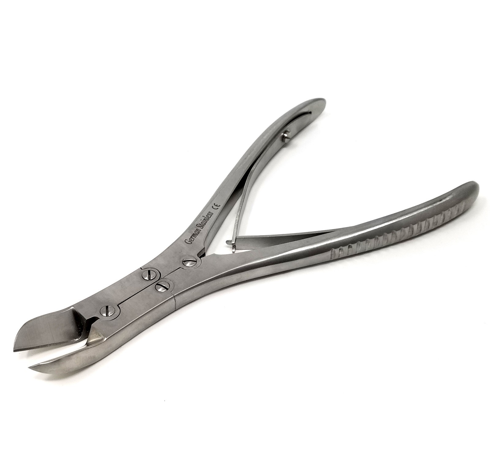 Double Action Bone Cutter 6″ Scissor Curved Veterinary Orthopedic German Steel