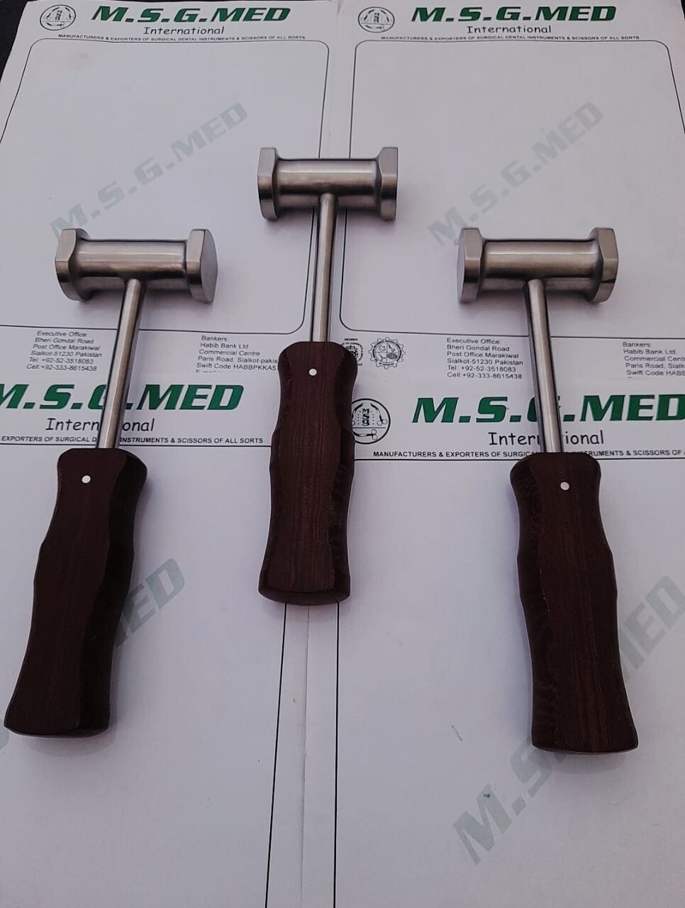 Professional Best Quality Orthopedic Hammer Mallet Best Offer 2PCS Set