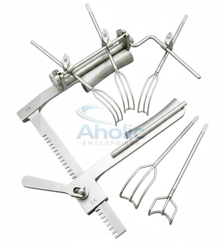 Cooley Cosgrove Mitral Valve Retractor Complete Set – Premium Stainless Steel Su