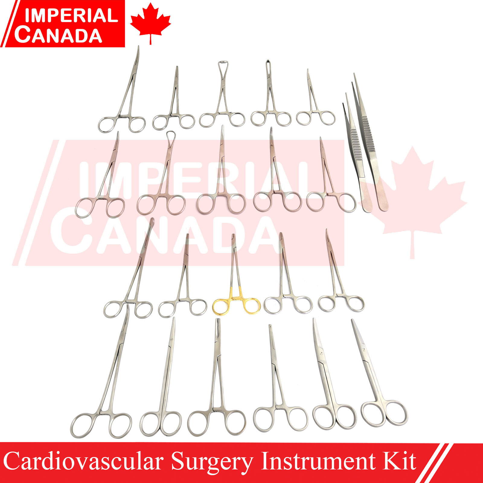 182 Pcs Cardiovascular Surgery Instrument Kit High Quality Stainless DS-1706