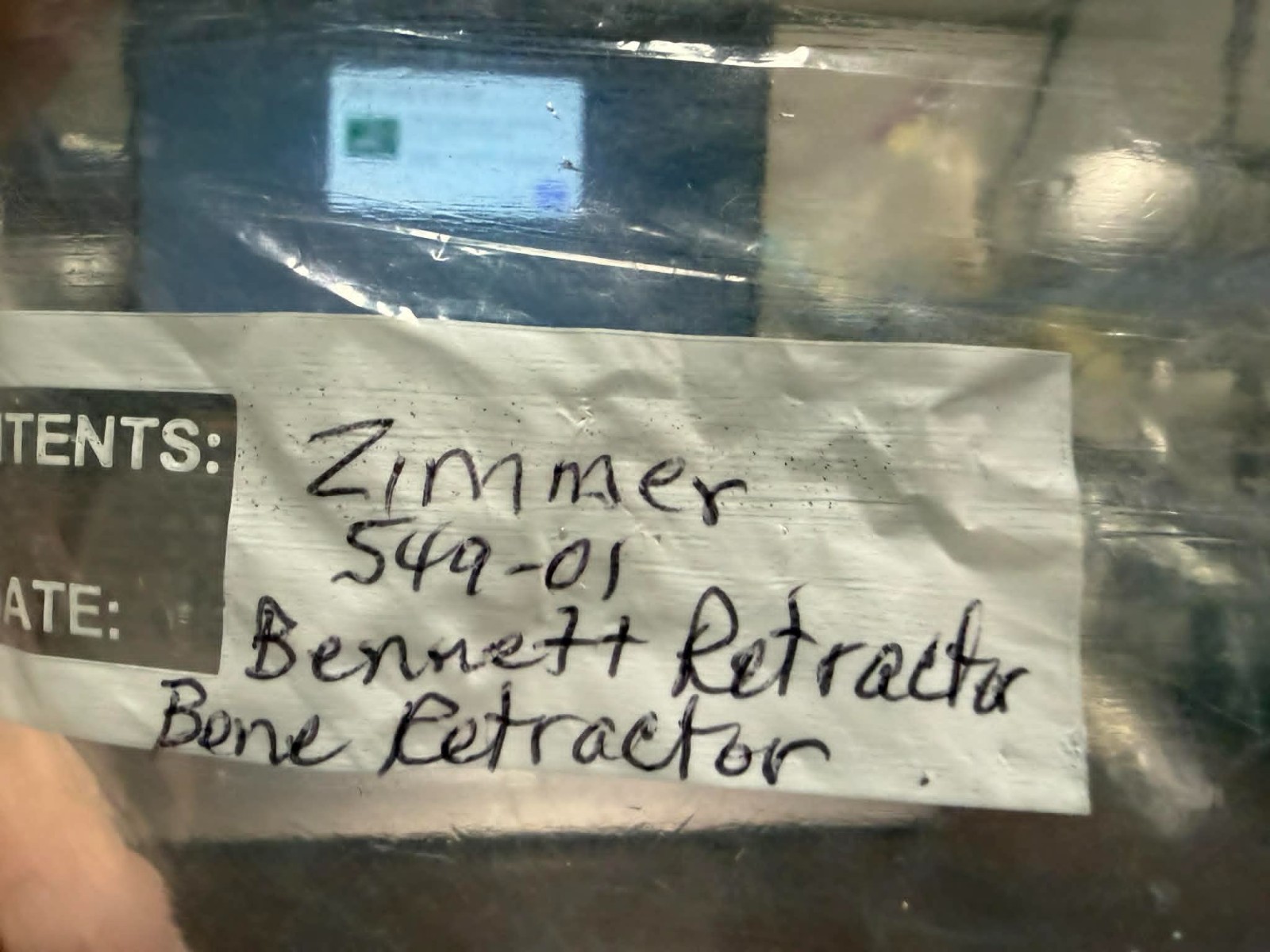 Zimmer 549-01 Bennett “Z” Bone Retractor