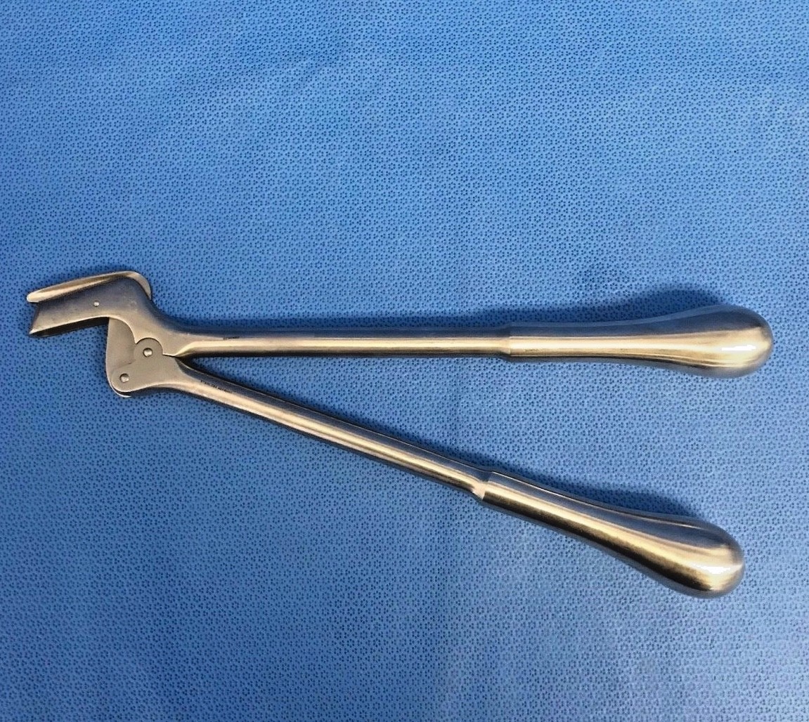 Gerhard Orthopedic Large Bone Punch, 15″ German Stainless Steel, 30 Day Warranty