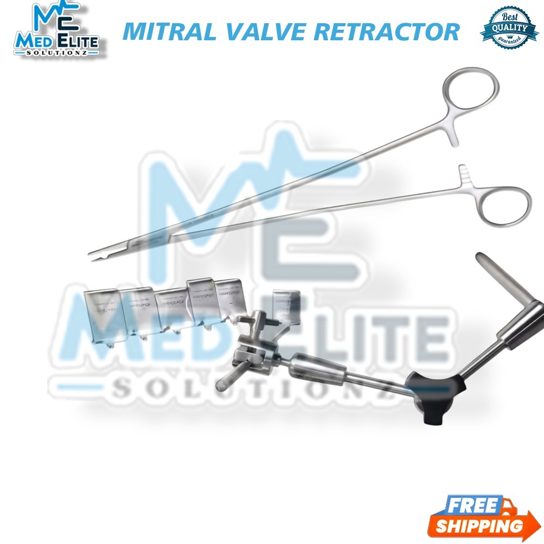 Mitral Valve Retractor Set – Premium Cardiovascular Surgical Instrument Set
