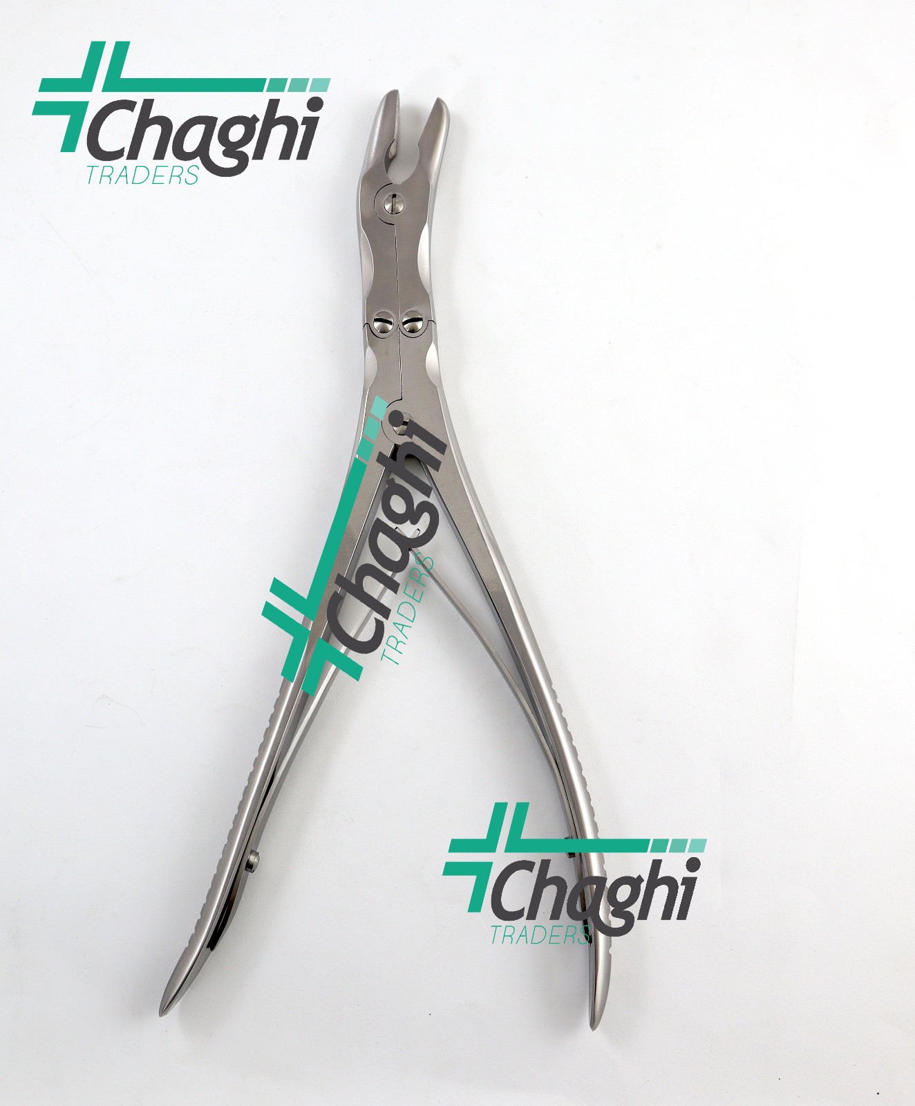 Leksell Stille Bone Rongeur Curved 6 mm x 24 cm Surgical Instruments Chaghi Trad