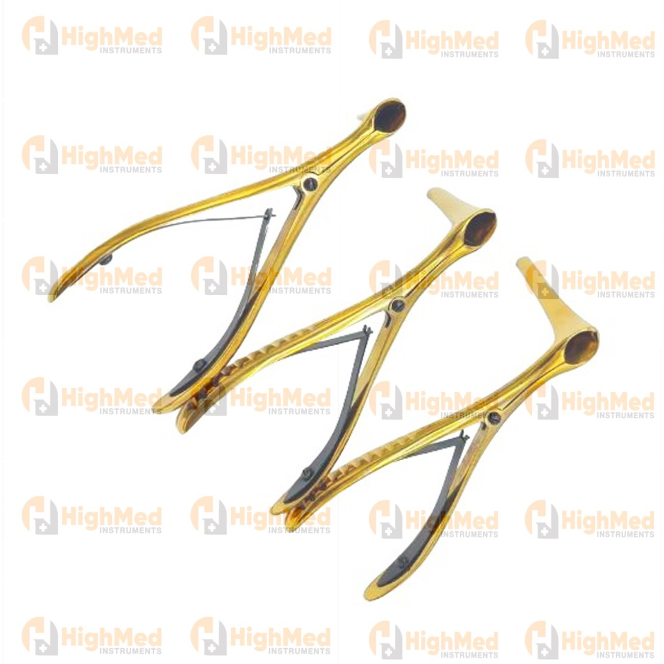 Killian Septum Nasal Speculum 4 Pieces Set 6″ Diagnostic ENT Inst German Grade