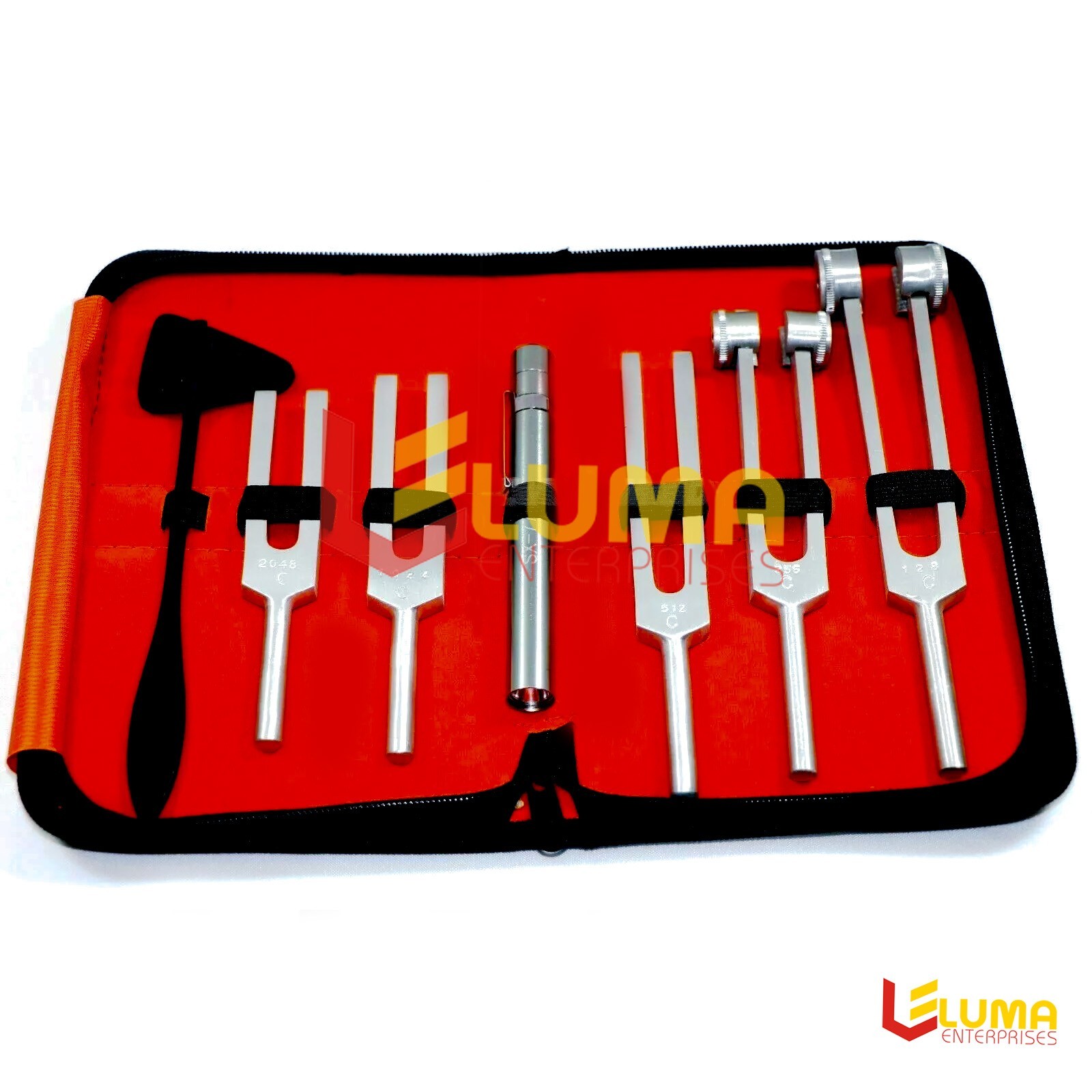 7 Tuning Fork Set Medical Surgical Chiropractic Physical Diagnostic instruments