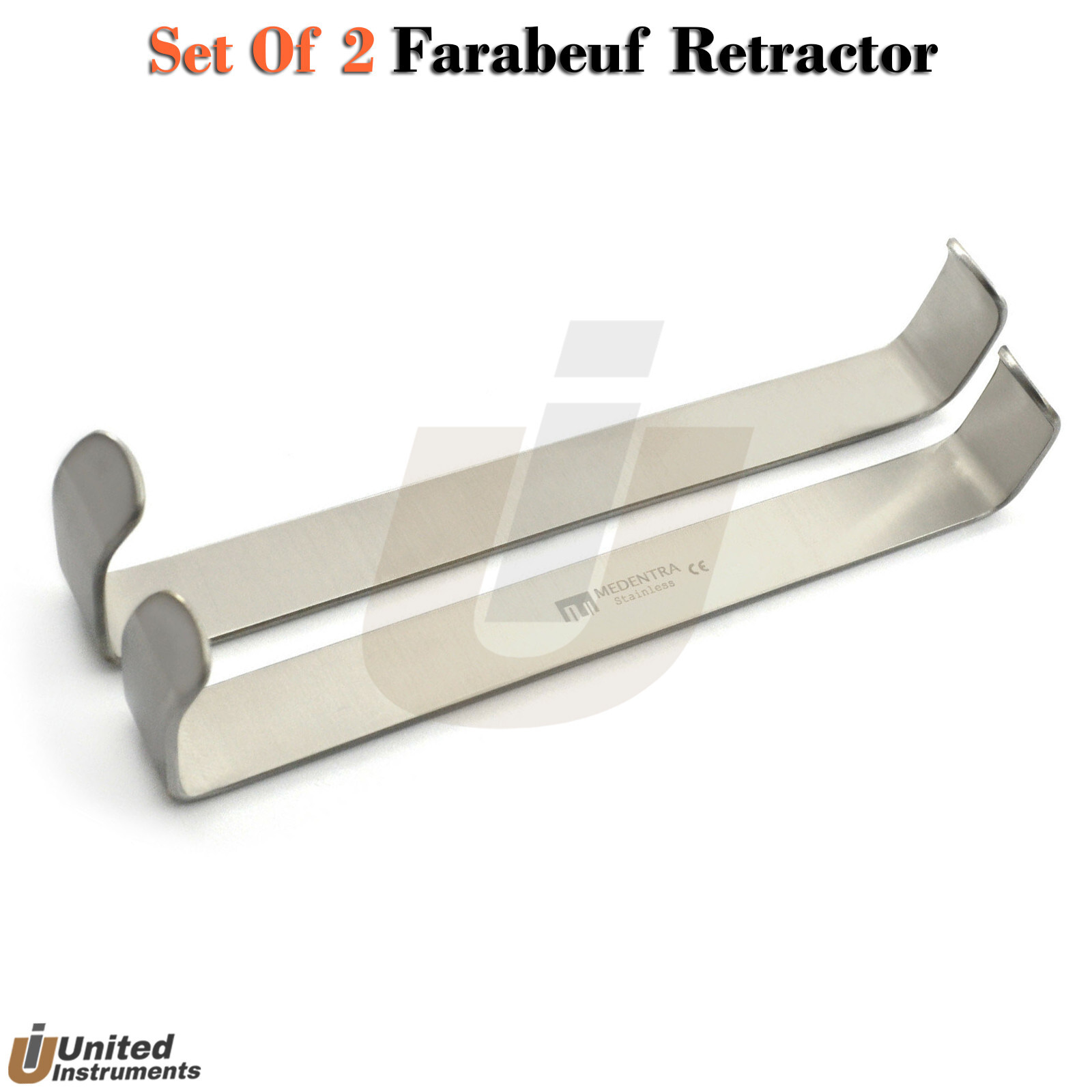 Face & Forehead Lift Surgery Instruments Skin Hooks Micro Tweezers Retractor
