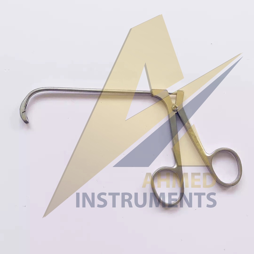 Sinus Nasal Grasping Forceps Curved Downward Rhinoscopy Forceps ENT Fess