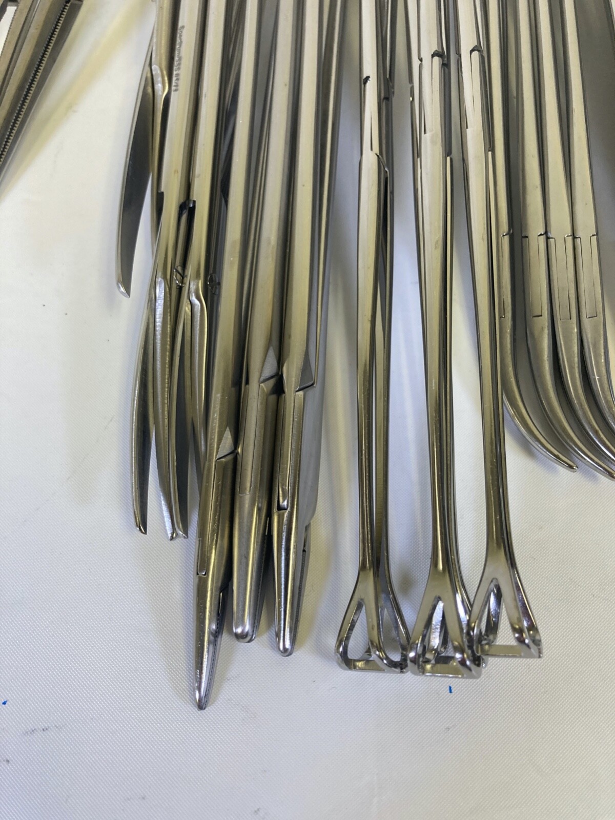 47 Piece Jarit Pilling Weck Codman Extra Long Instrument Set w SterilizationTray