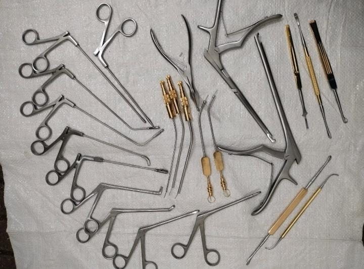 Endoscopic Sinus Surgery Instrument Set – FESS ENT Kit
